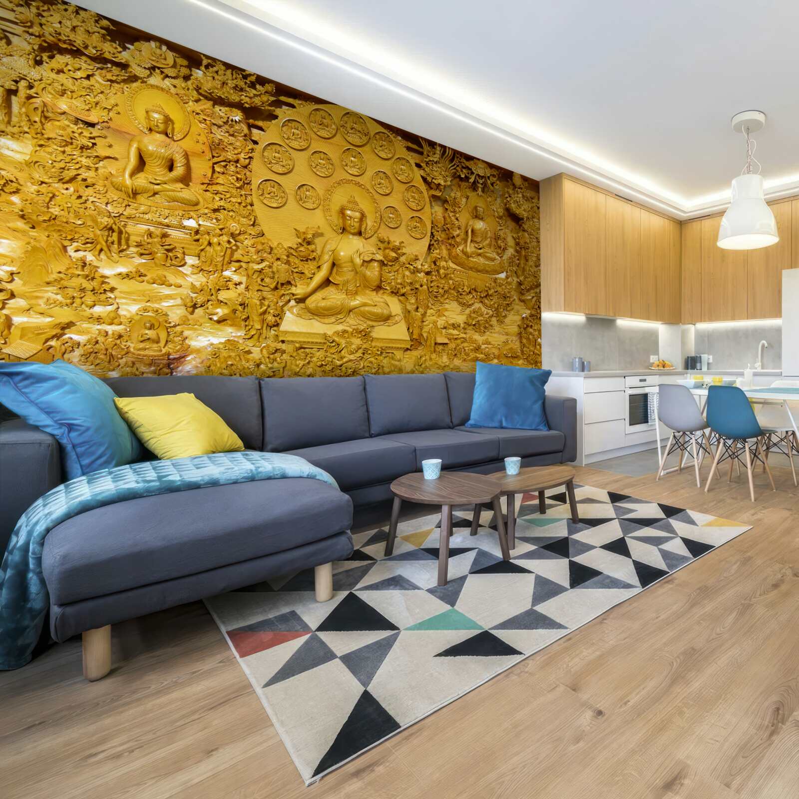 Fototapet tibet bord cu modele