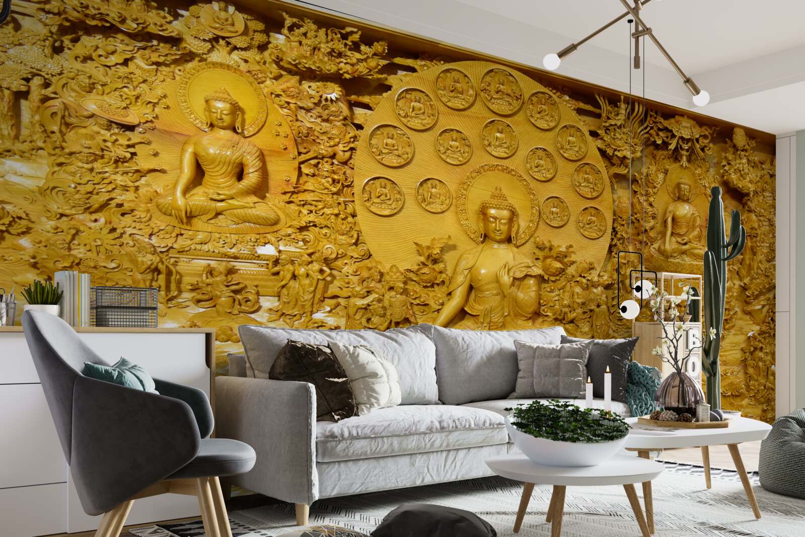 Fototapet tibet bord cu modele