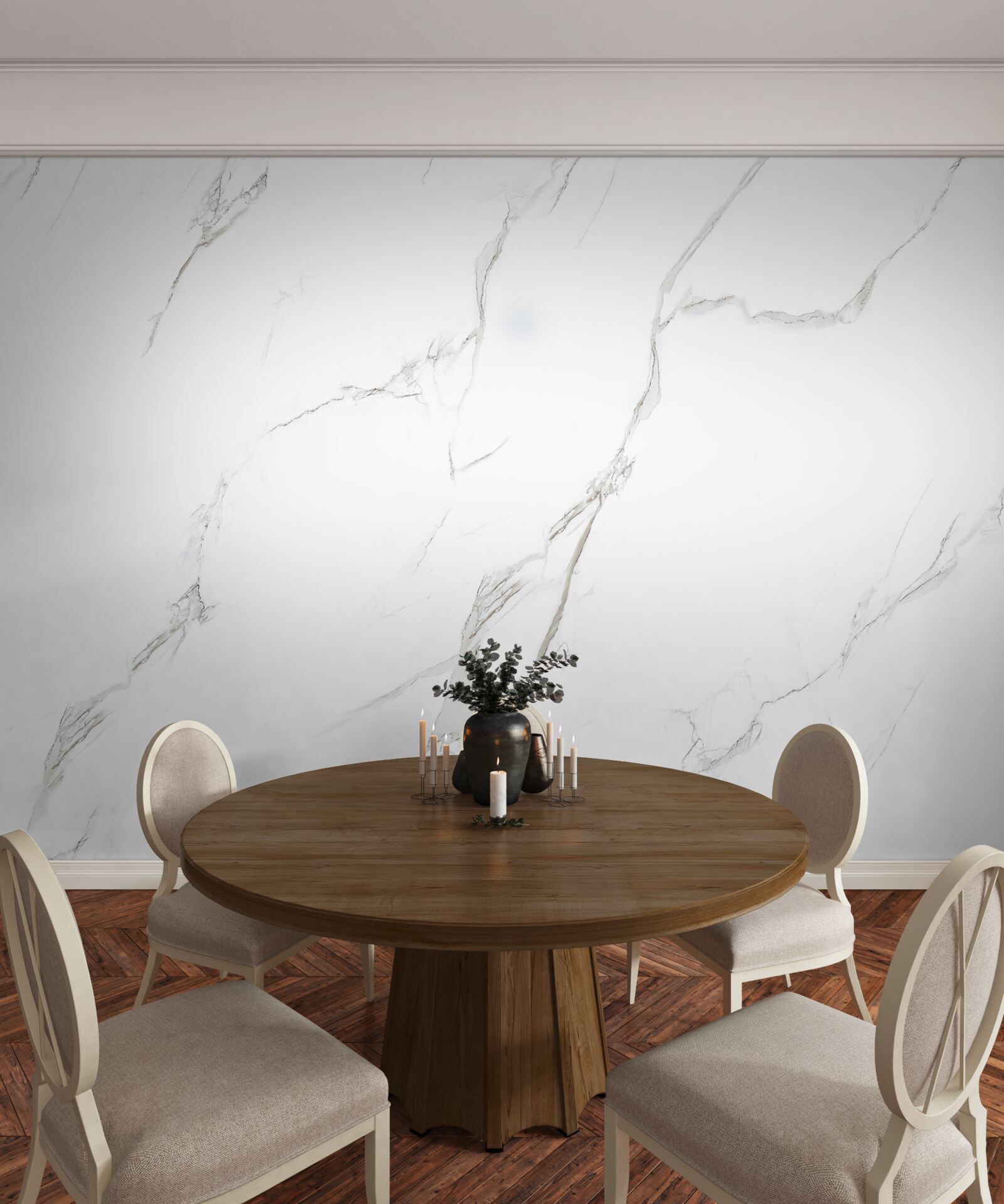 Fototapet marmură albă ca zăpada