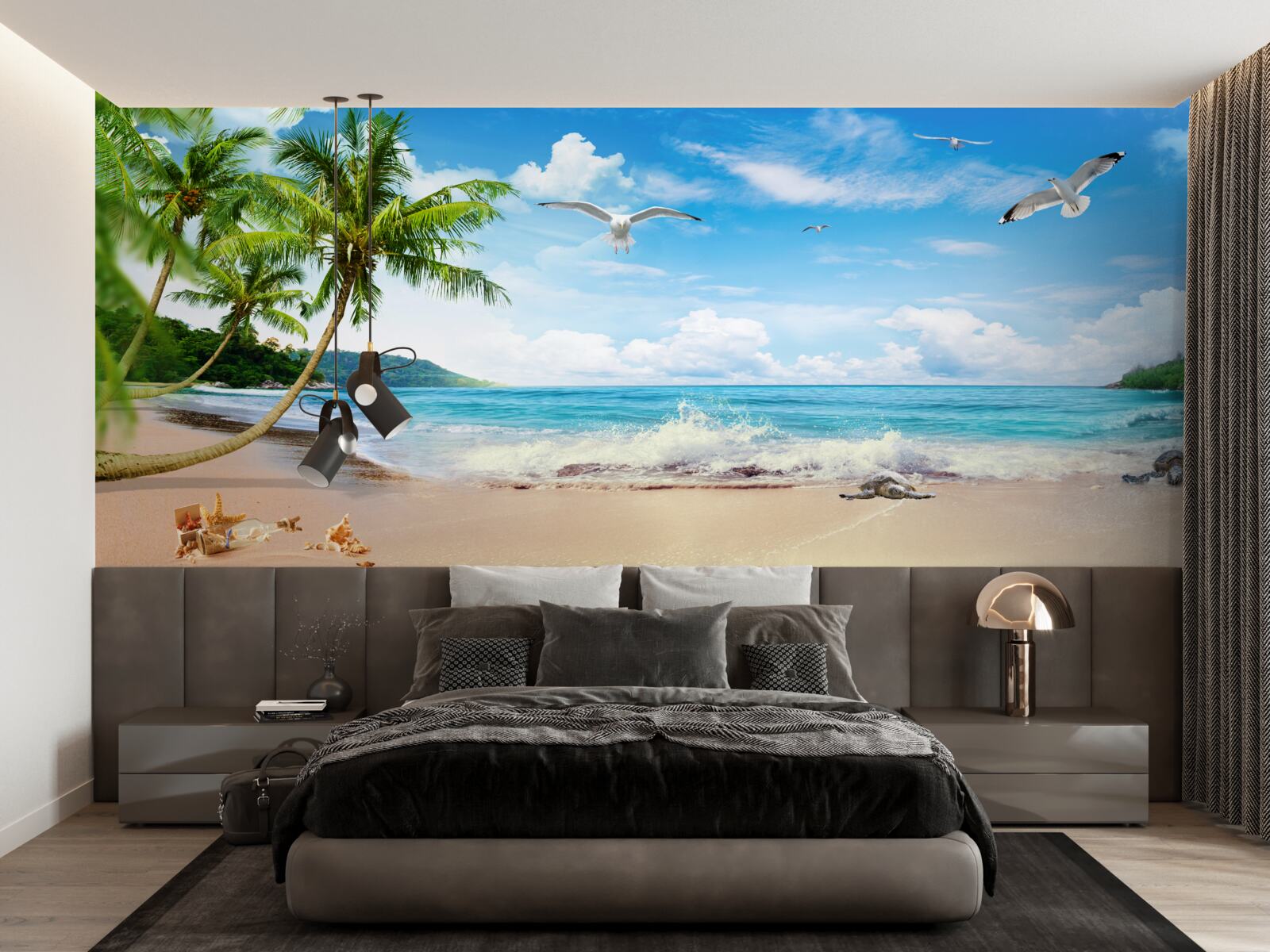 Fototapet peisaj de coastă la tropice