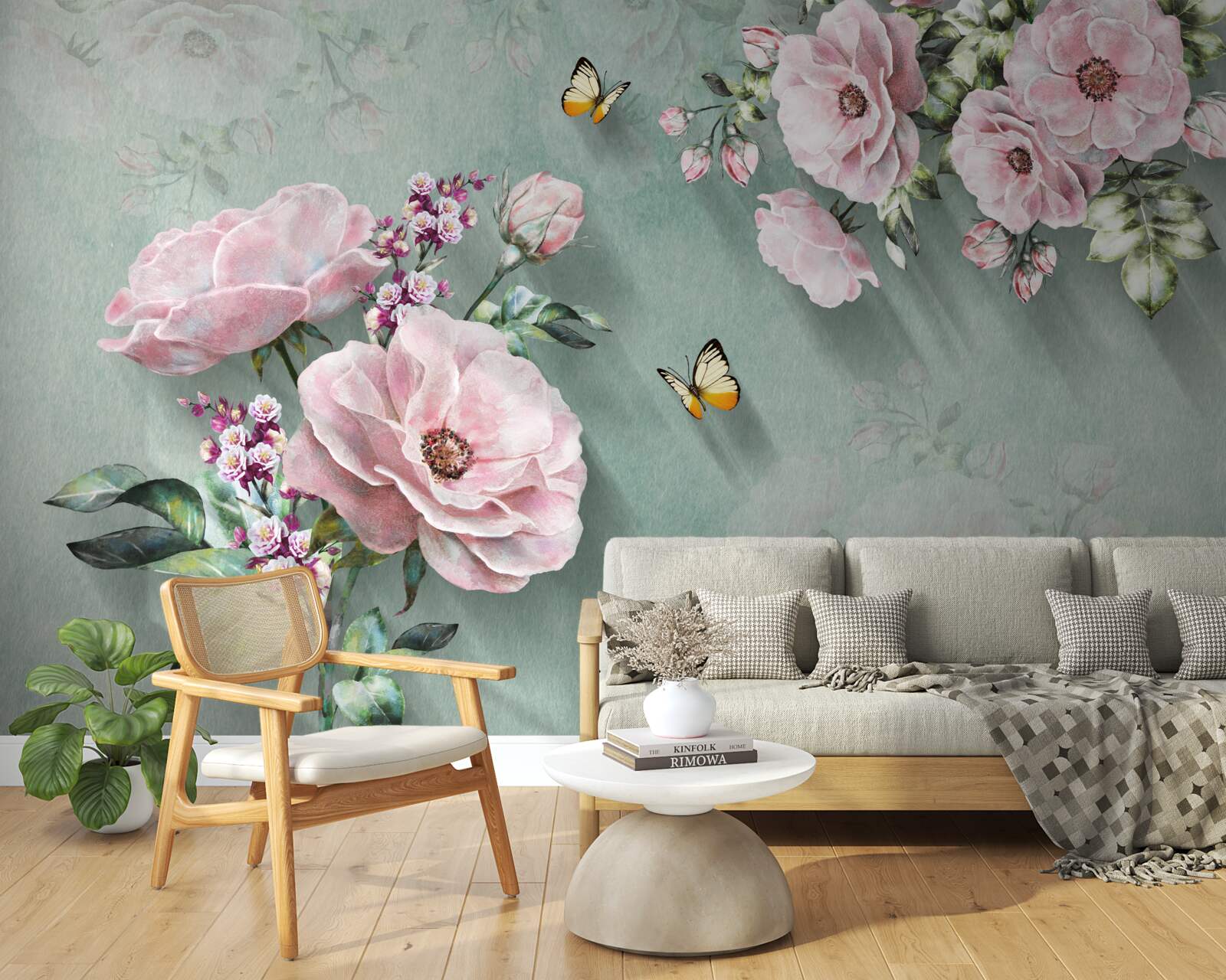 Fototapet ramuri de flori magnifice