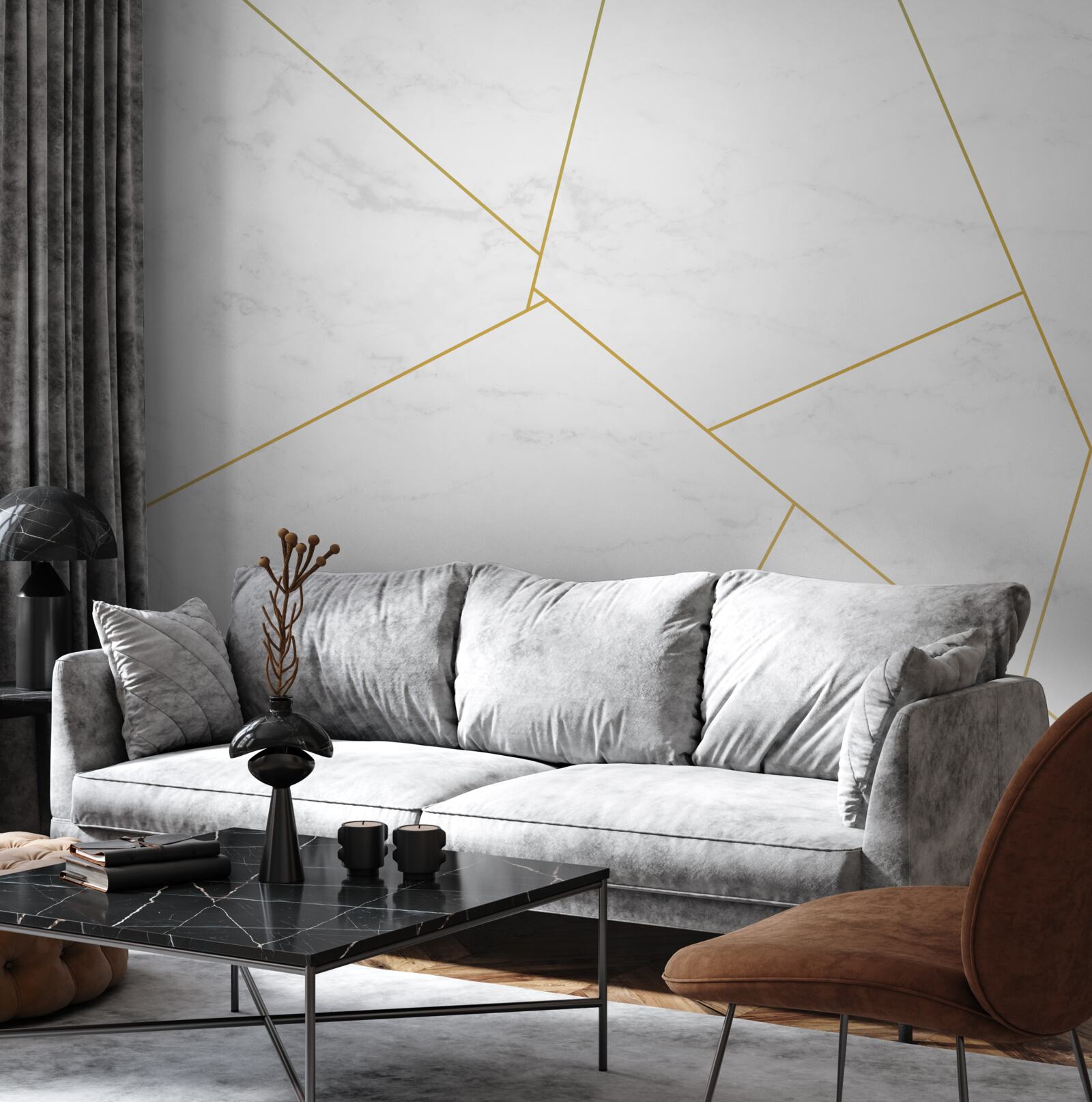 Fototapet marmură de proporții divine