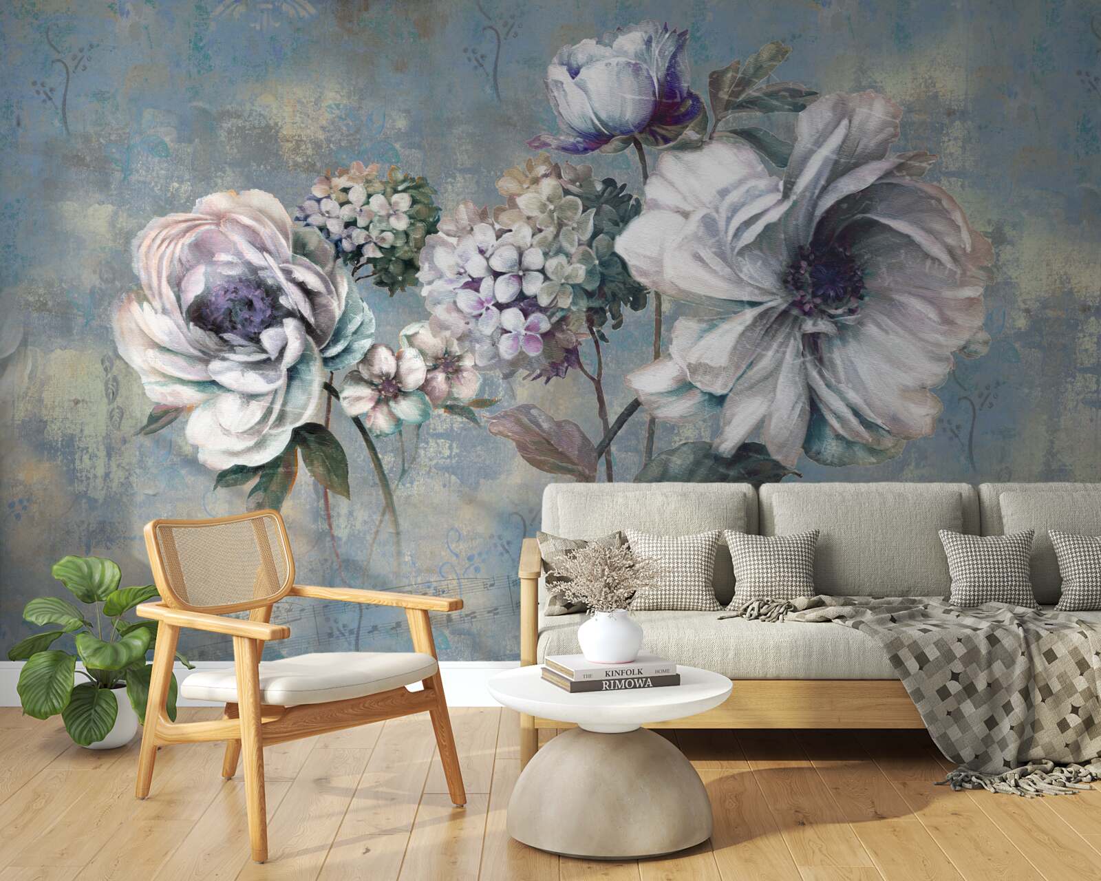 Fototapet buchet de flori de vară