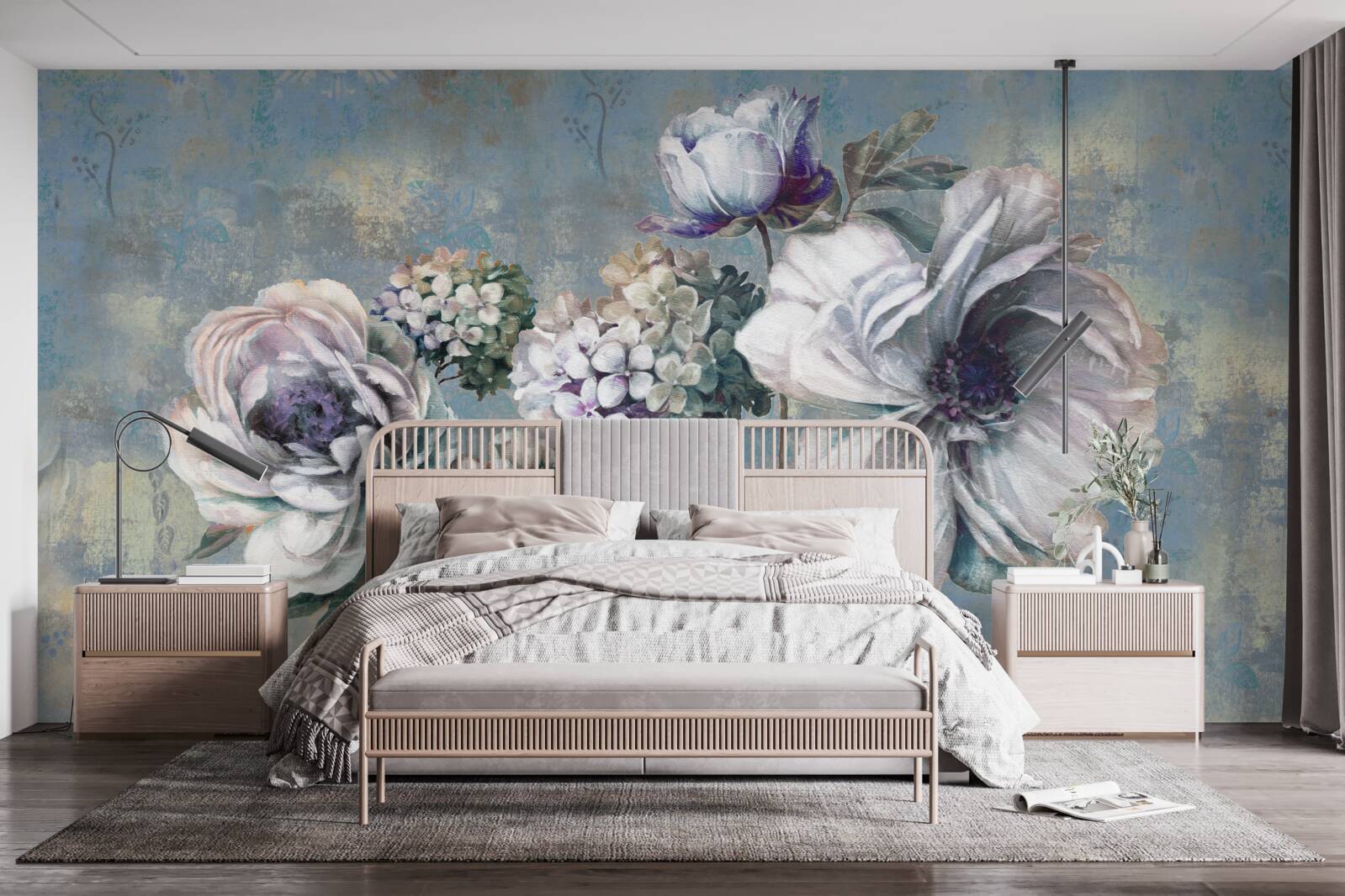 Fototapet buchet de flori de vară