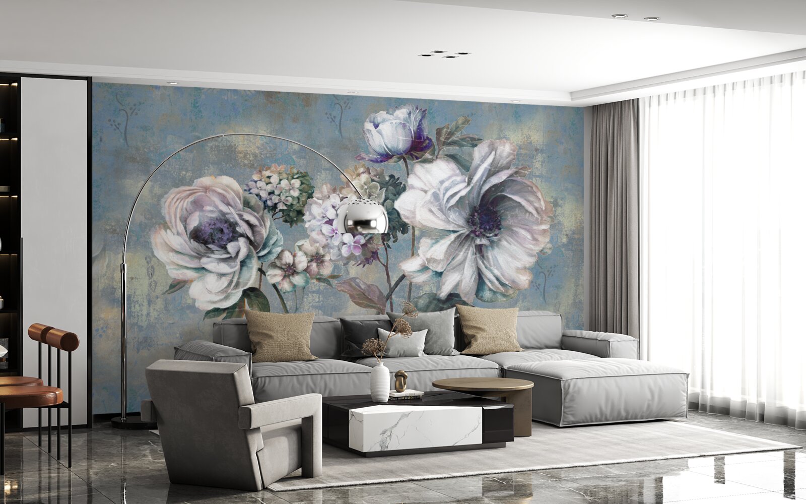 Fototapet buchet de flori de vară