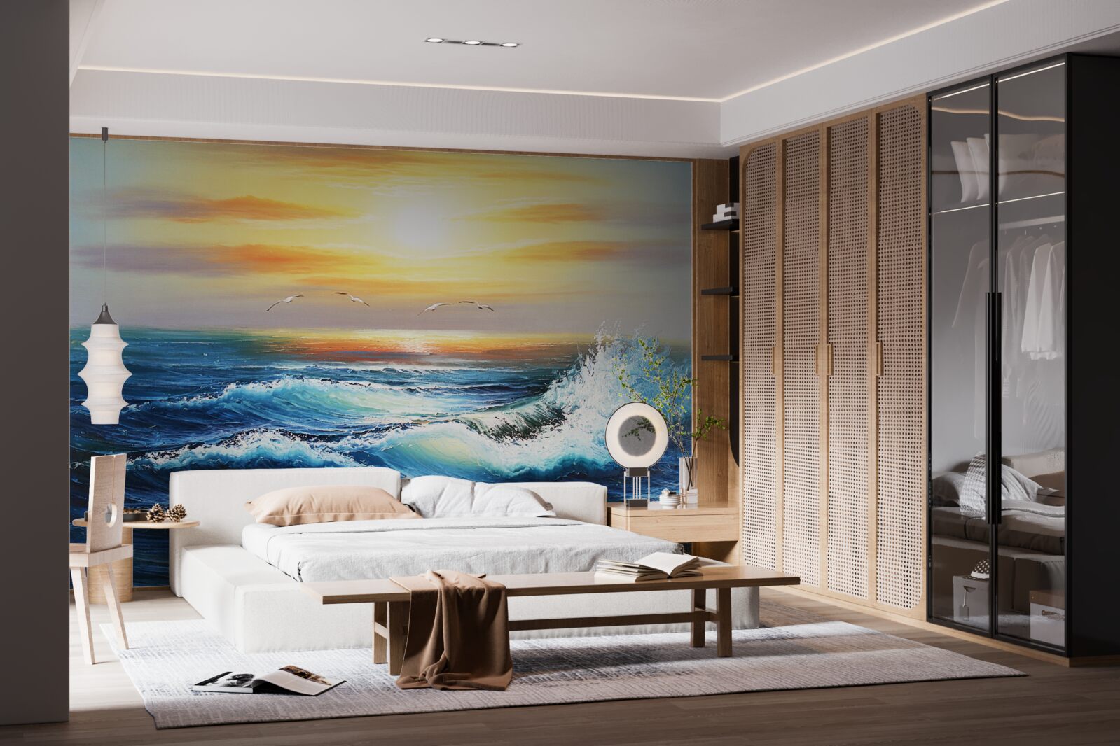 Fototapet valuri oceanice furioase