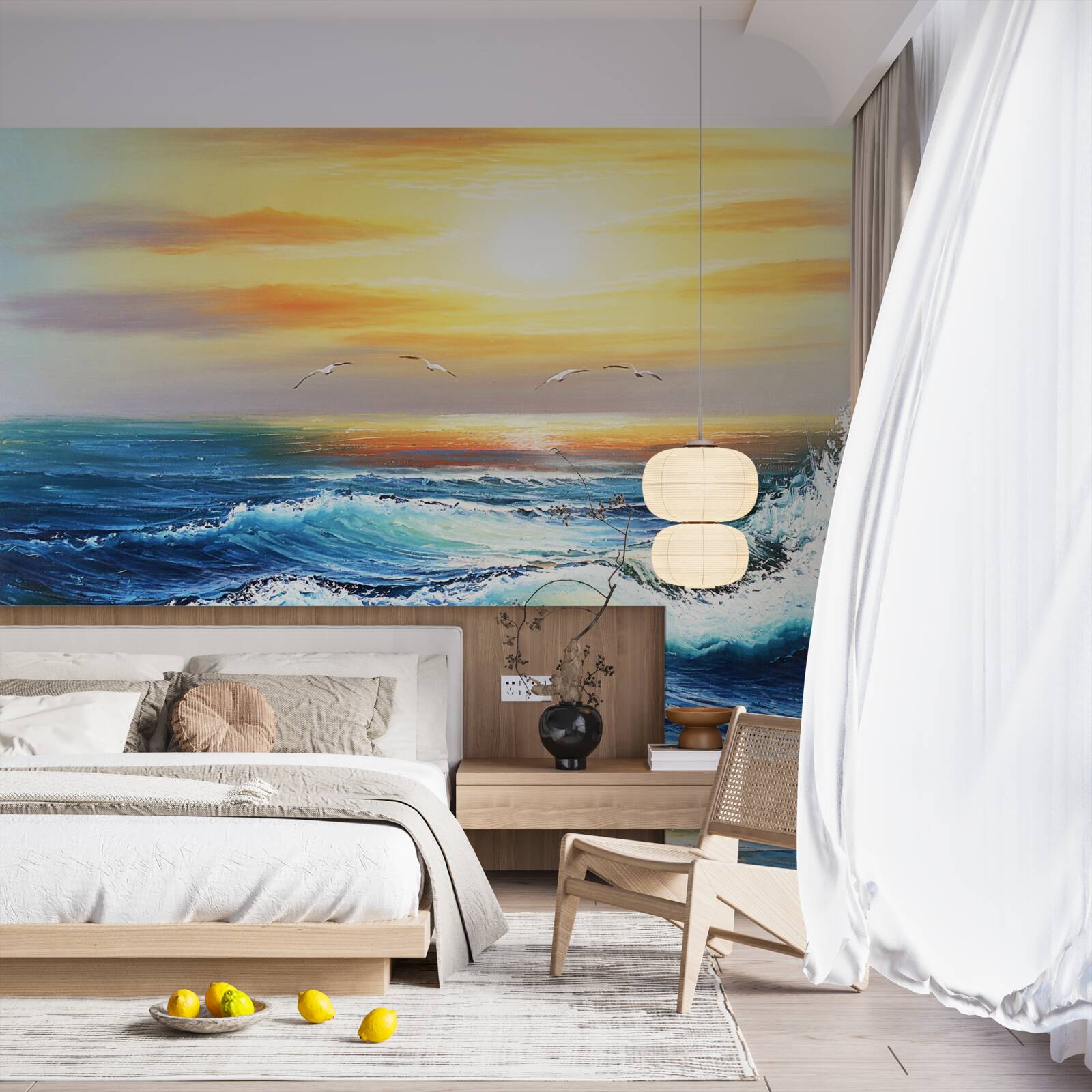 Fototapet valuri oceanice furioase