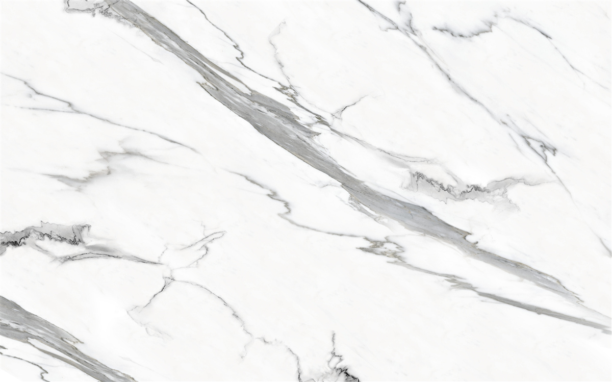 Fototapet marmură albă cu modele gri