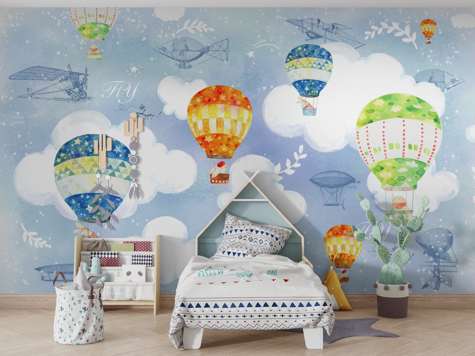 Fototapet baloane colorate