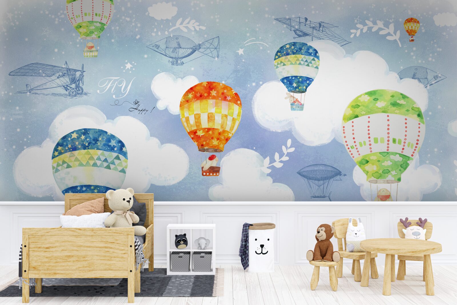 Fototapet baloane colorate