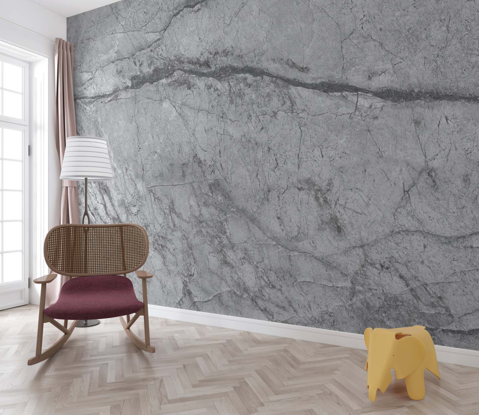 Fototapet marmură gri