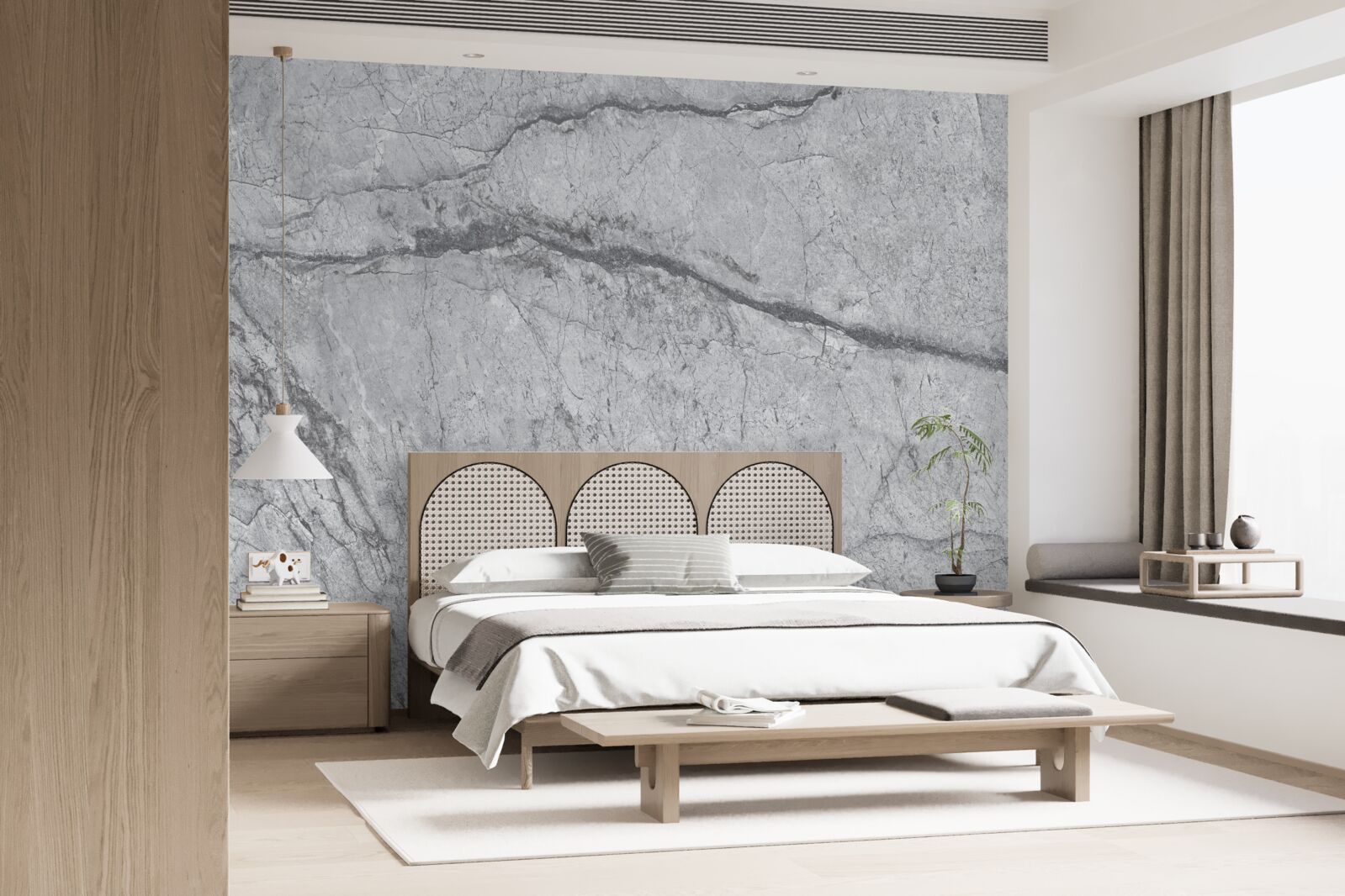 Fototapet marmură gri