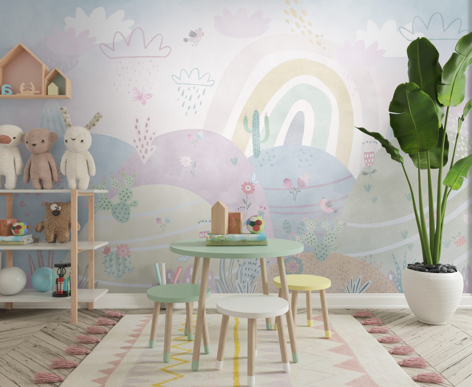 Fototapet peisaje muntoase