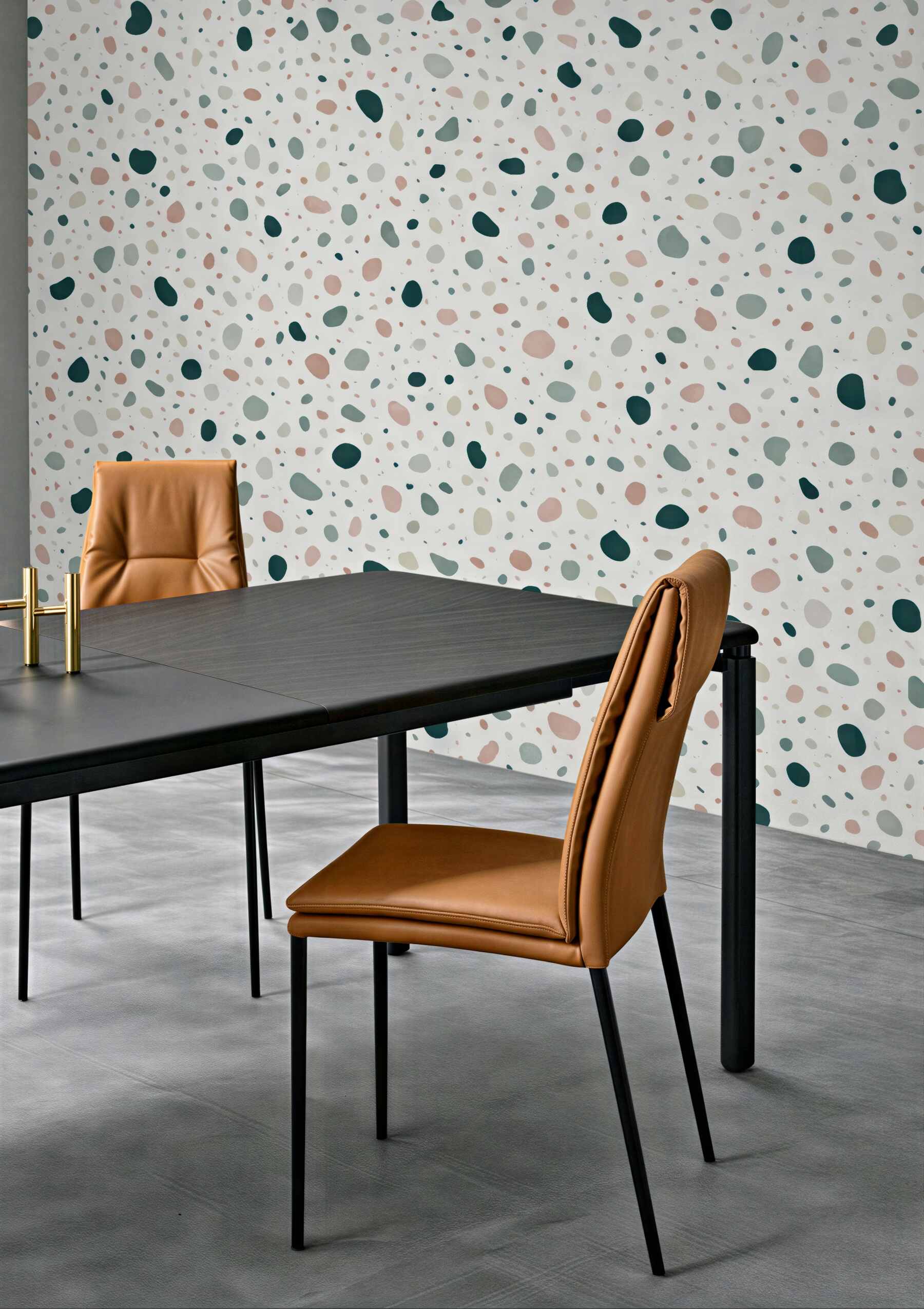 Fototapeta pastelowe terrazzo w subtelnym stylu