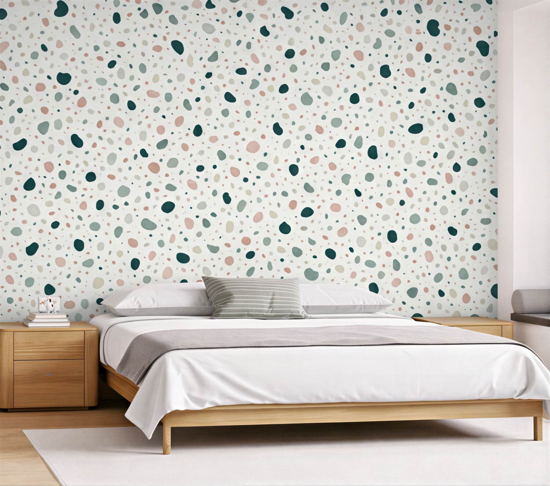 Fototapeta pastelowe terrazzo w subtelnym stylu