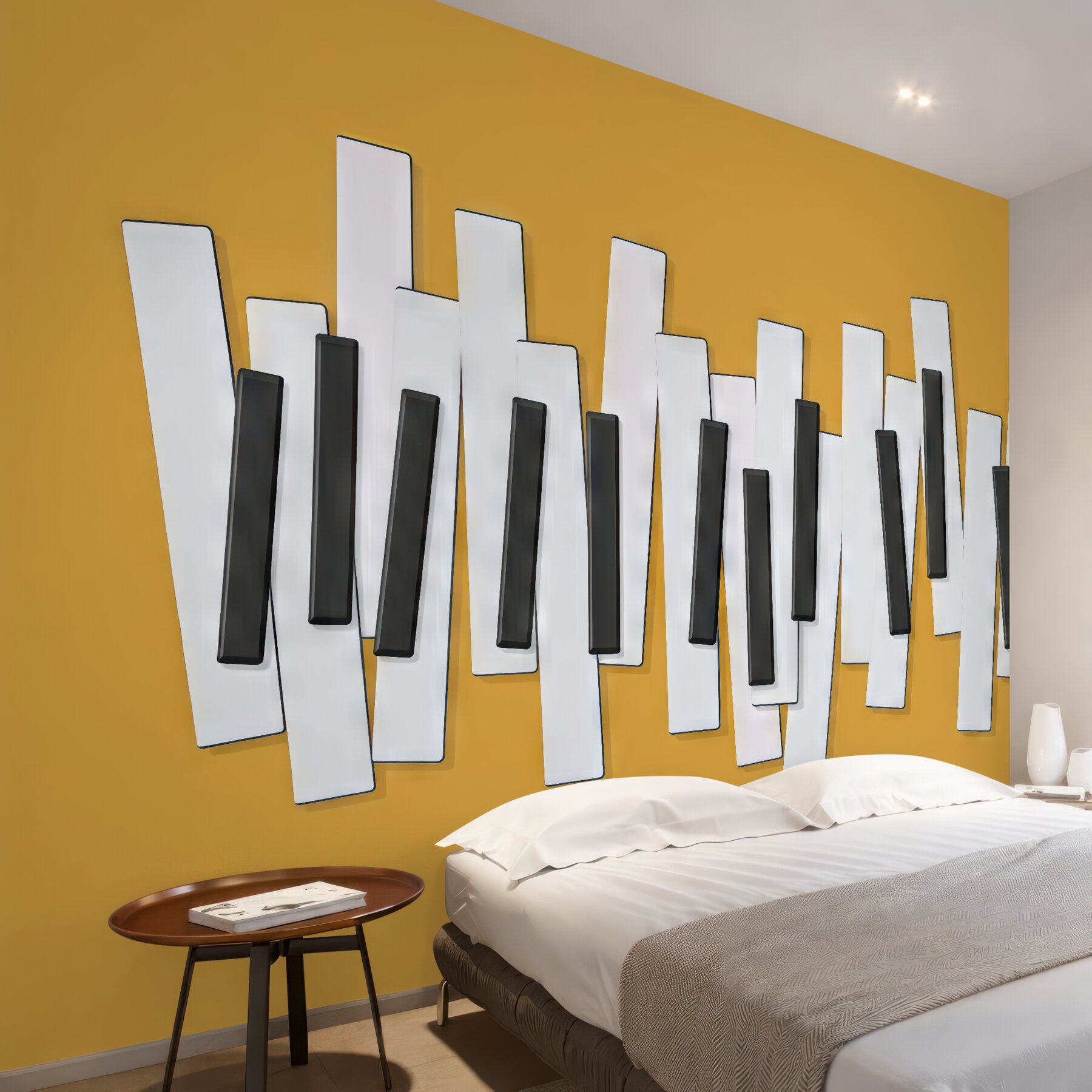 Fototapeta geometryczna abstrakcja w czerni i bieli