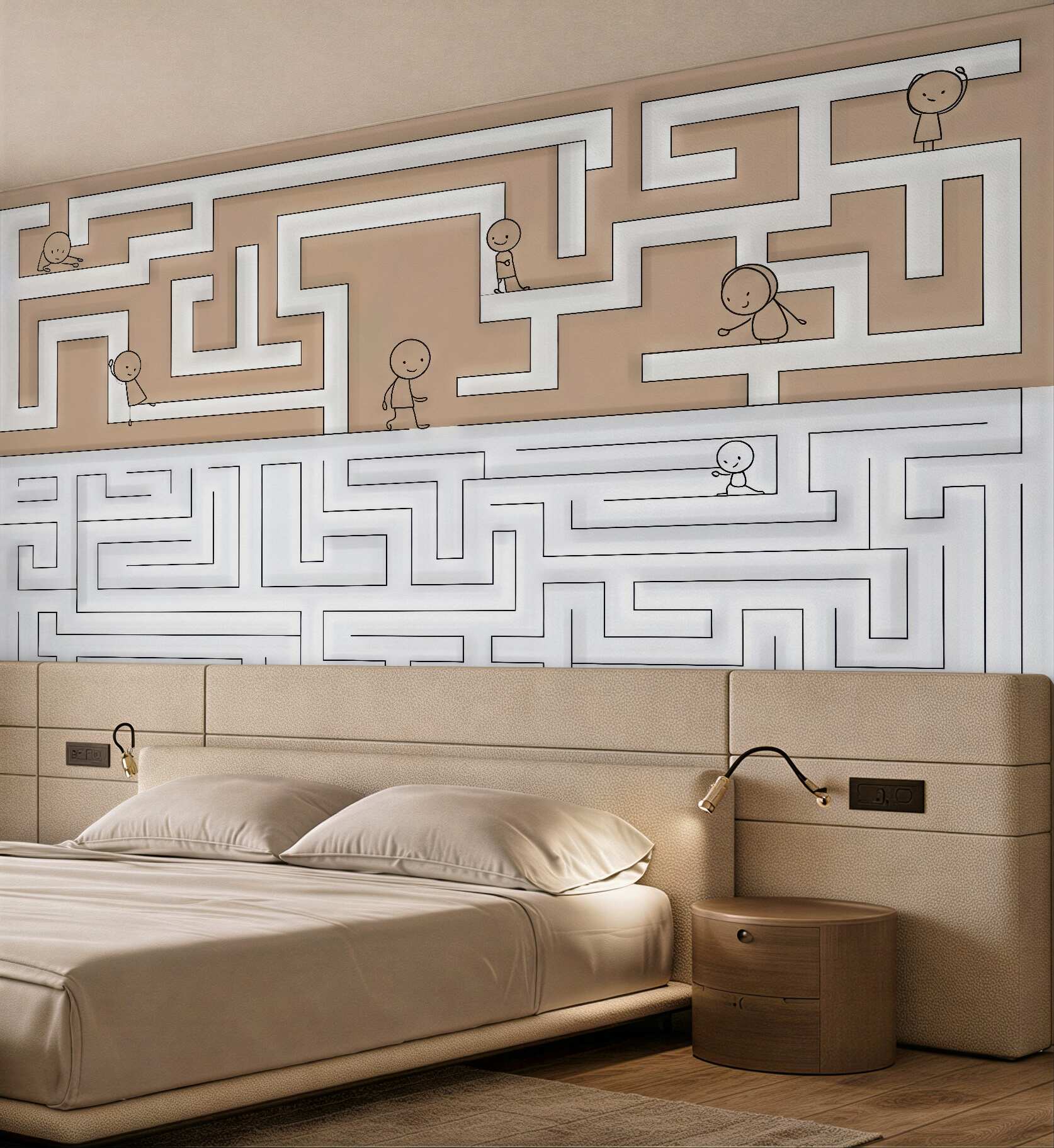 Fototapeta dziecięcy labirynt pełen zabawy