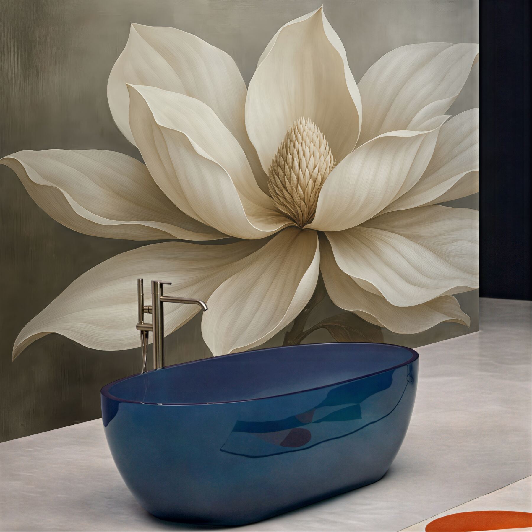 Fototapeta elegancka magnolia w zbliżeniu
