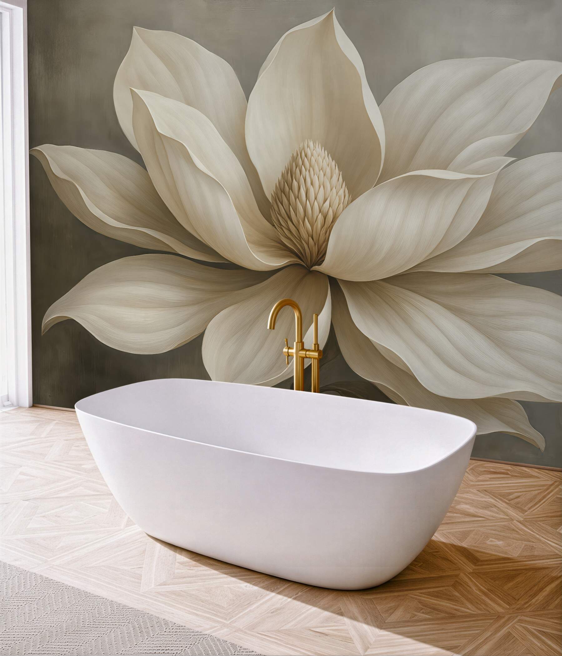 Fototapeta elegancka magnolia w zbliżeniu