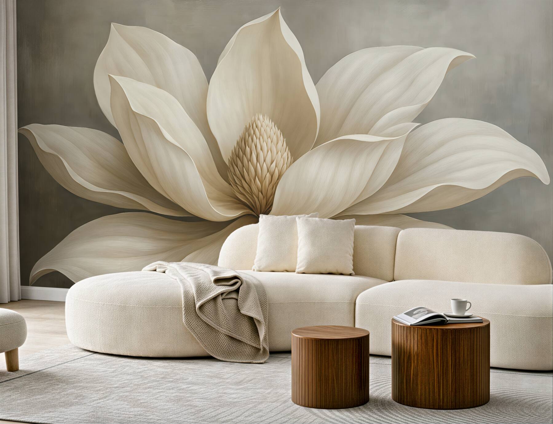 Fototapeta elegancka magnolia w zbliżeniu