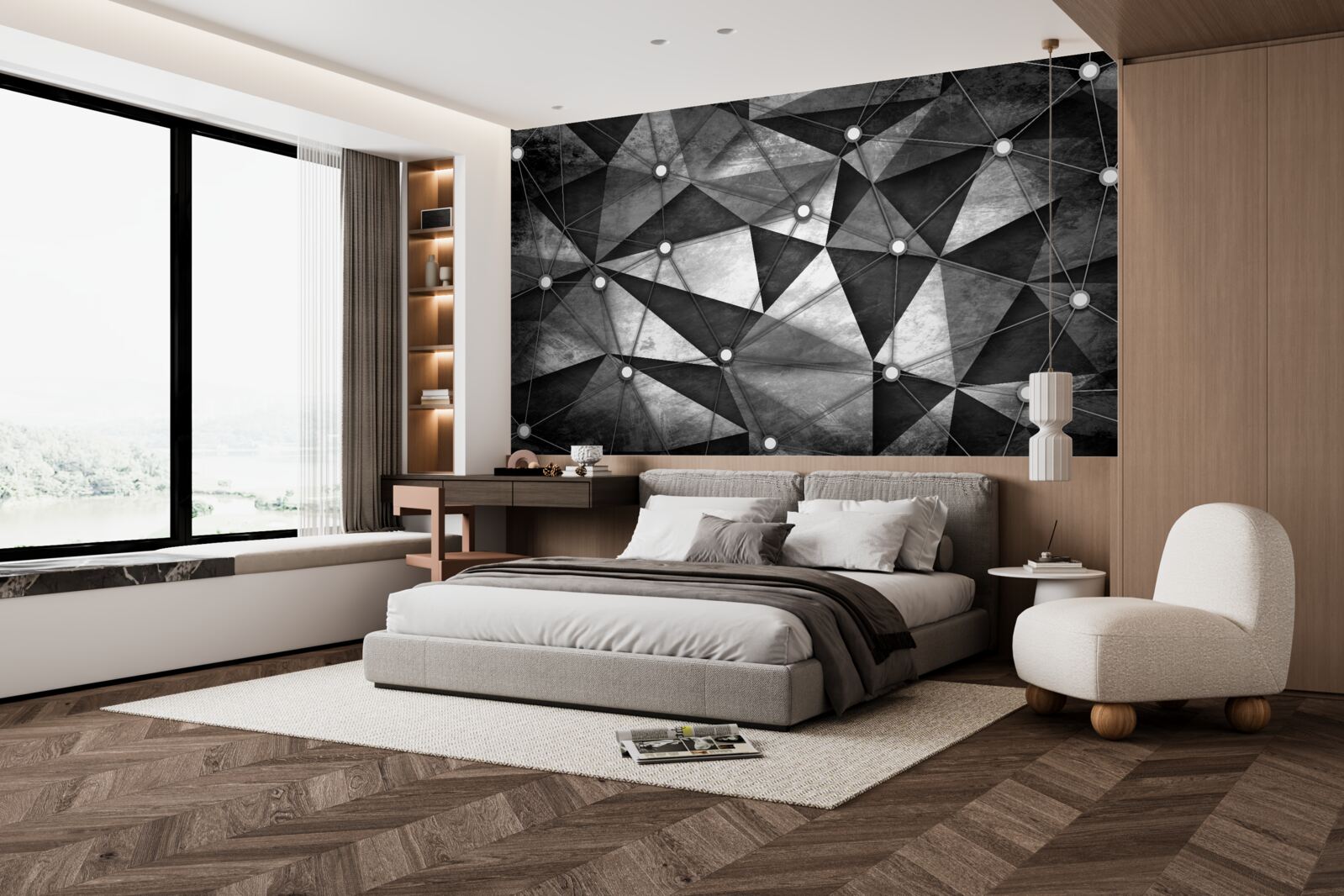 Fototapet videofoane gri neobișnuite