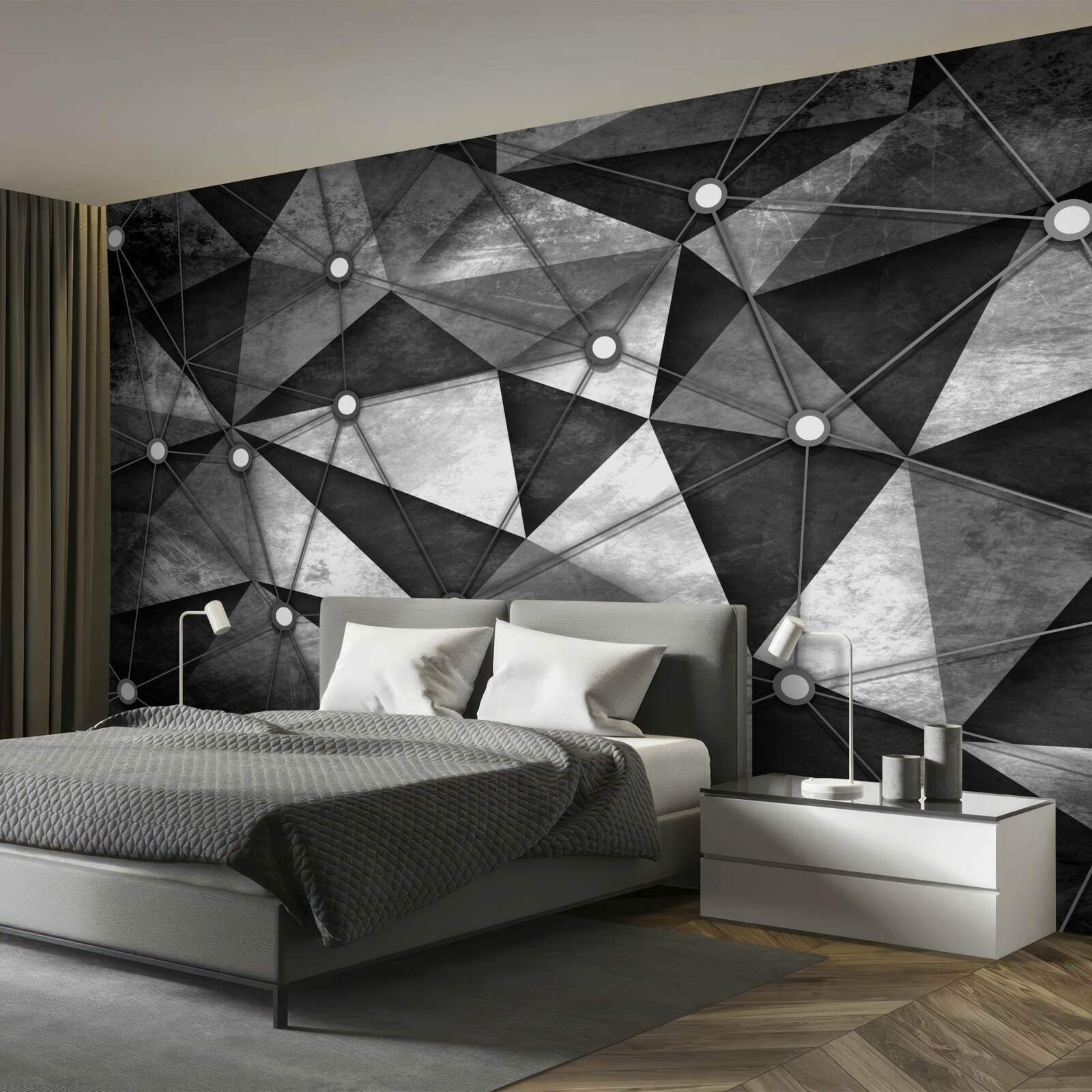 Fototapet videofoane gri neobișnuite