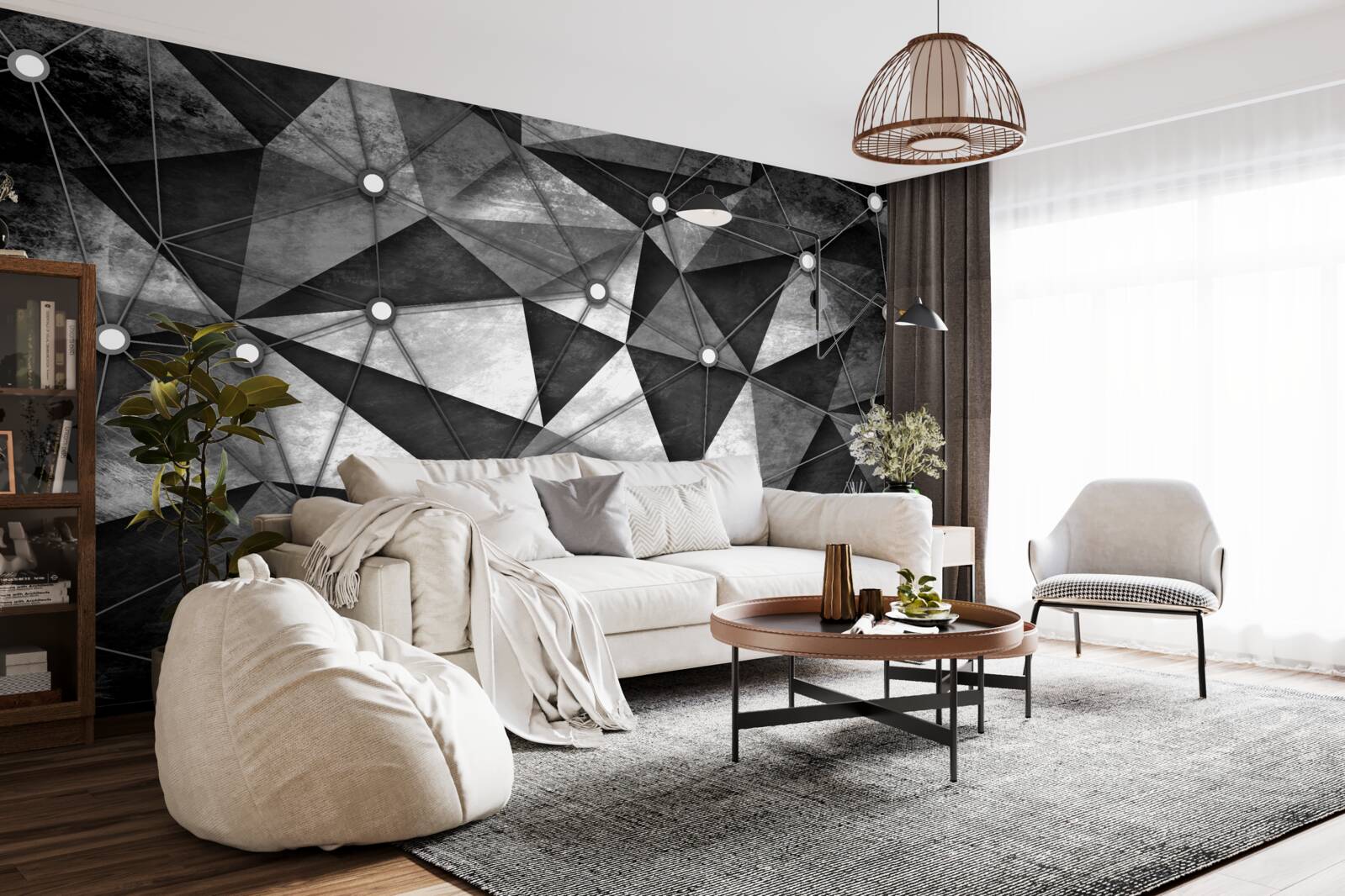 Fototapet videofoane gri neobișnuite