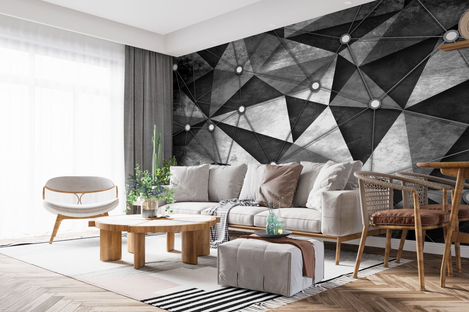 Fototapet videofoane gri neobișnuite