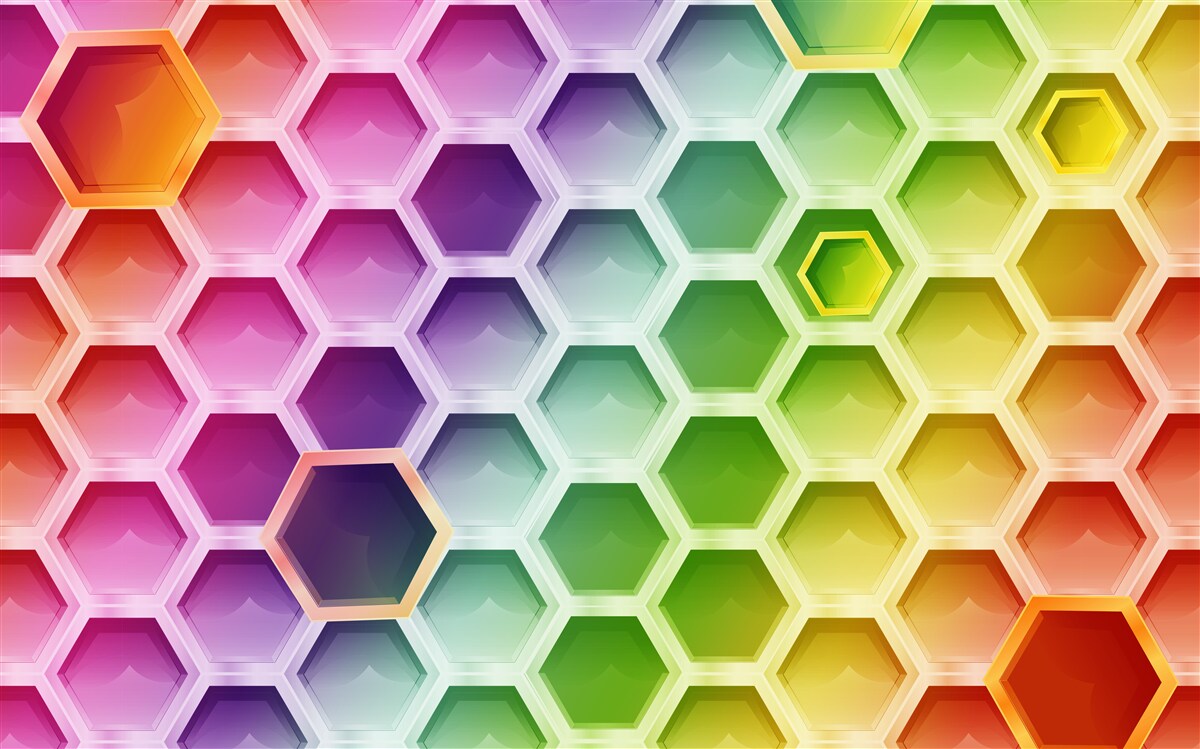 Fototapet stupi luminoși multicolori