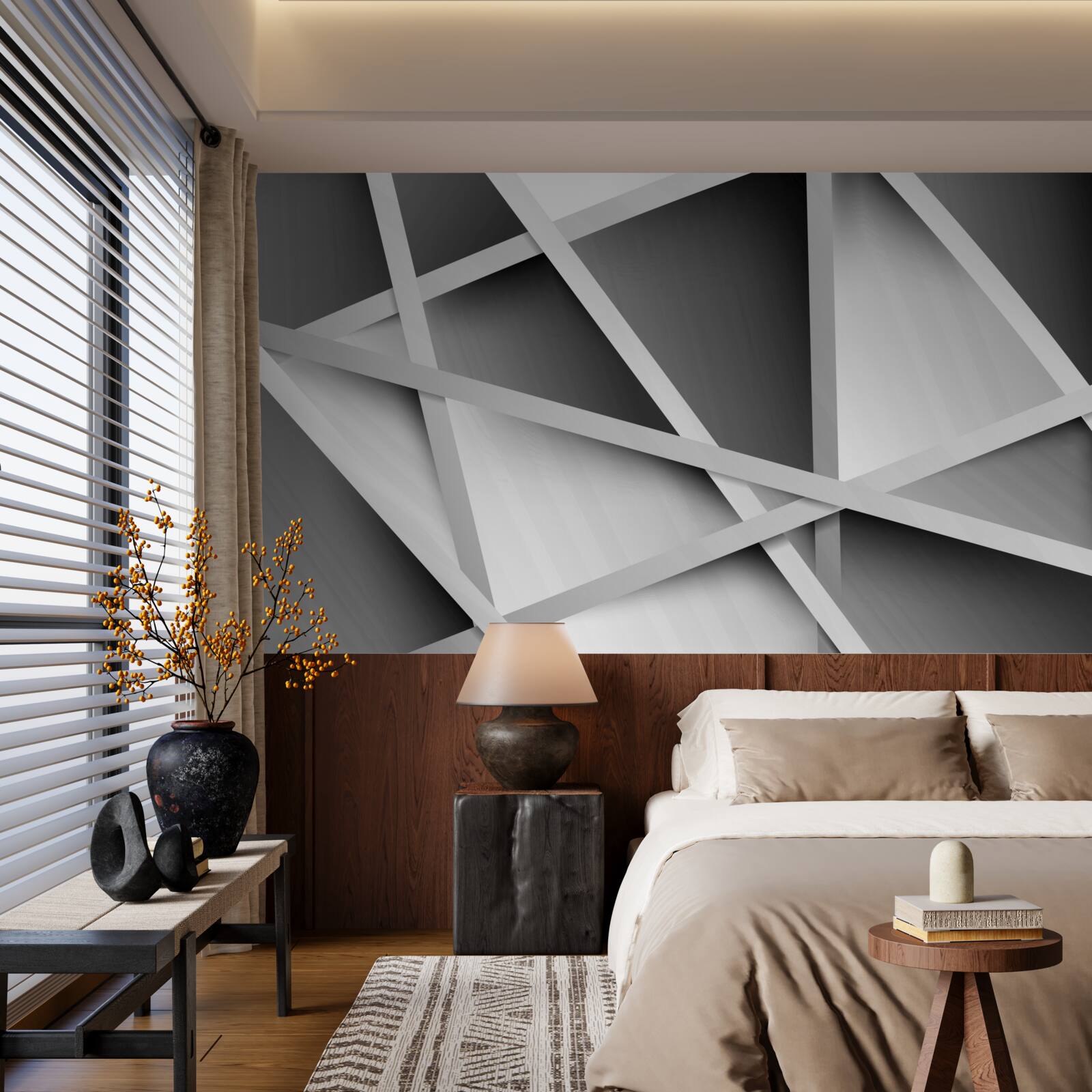 Fototapet ceață gri ambiguă