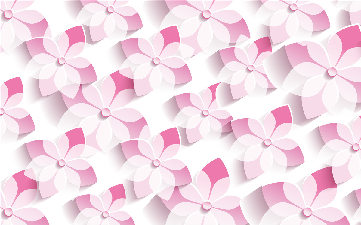 Fototapet fundal în nuanțe florale roz