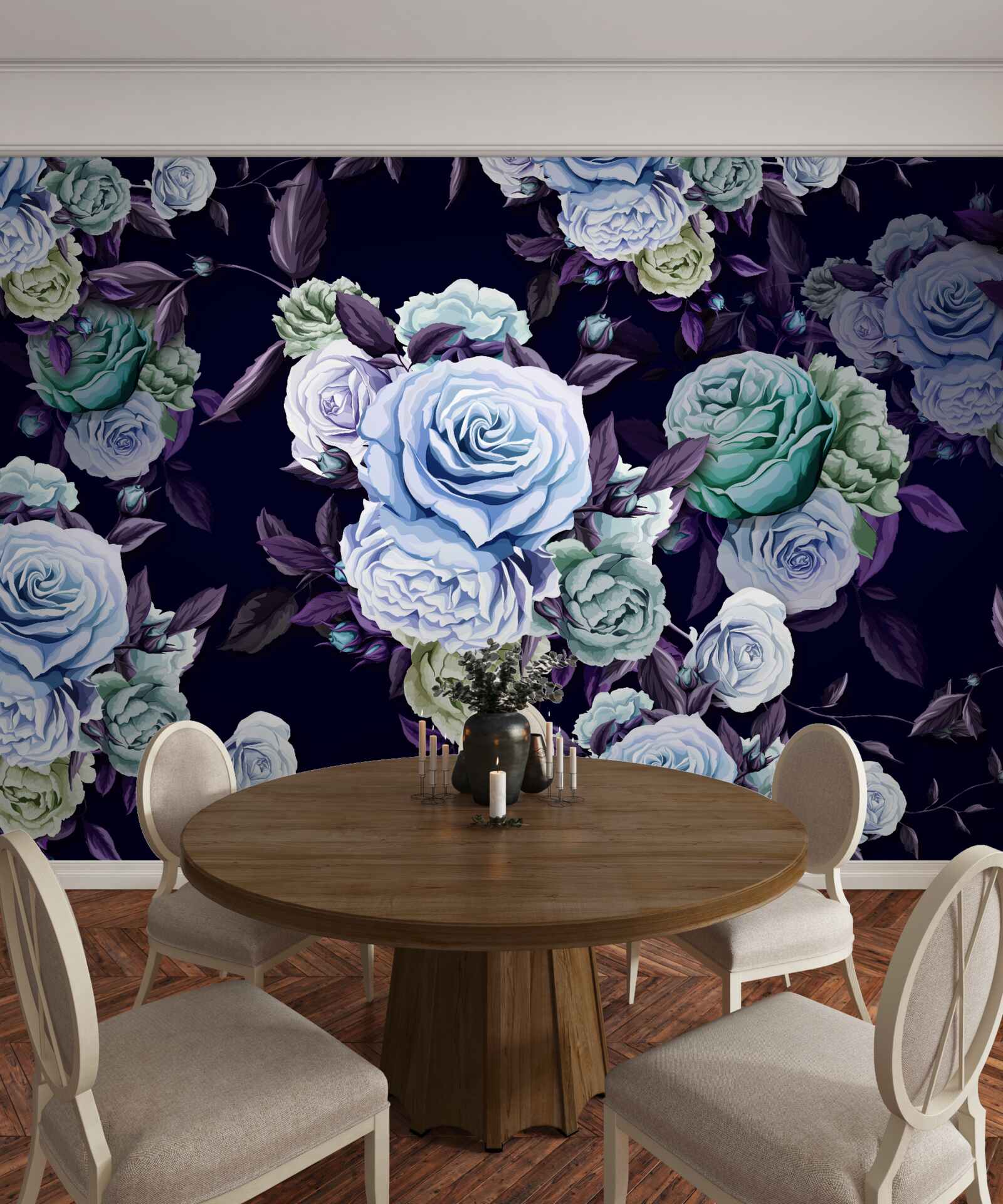 Fototapet trandafiri ai cerului