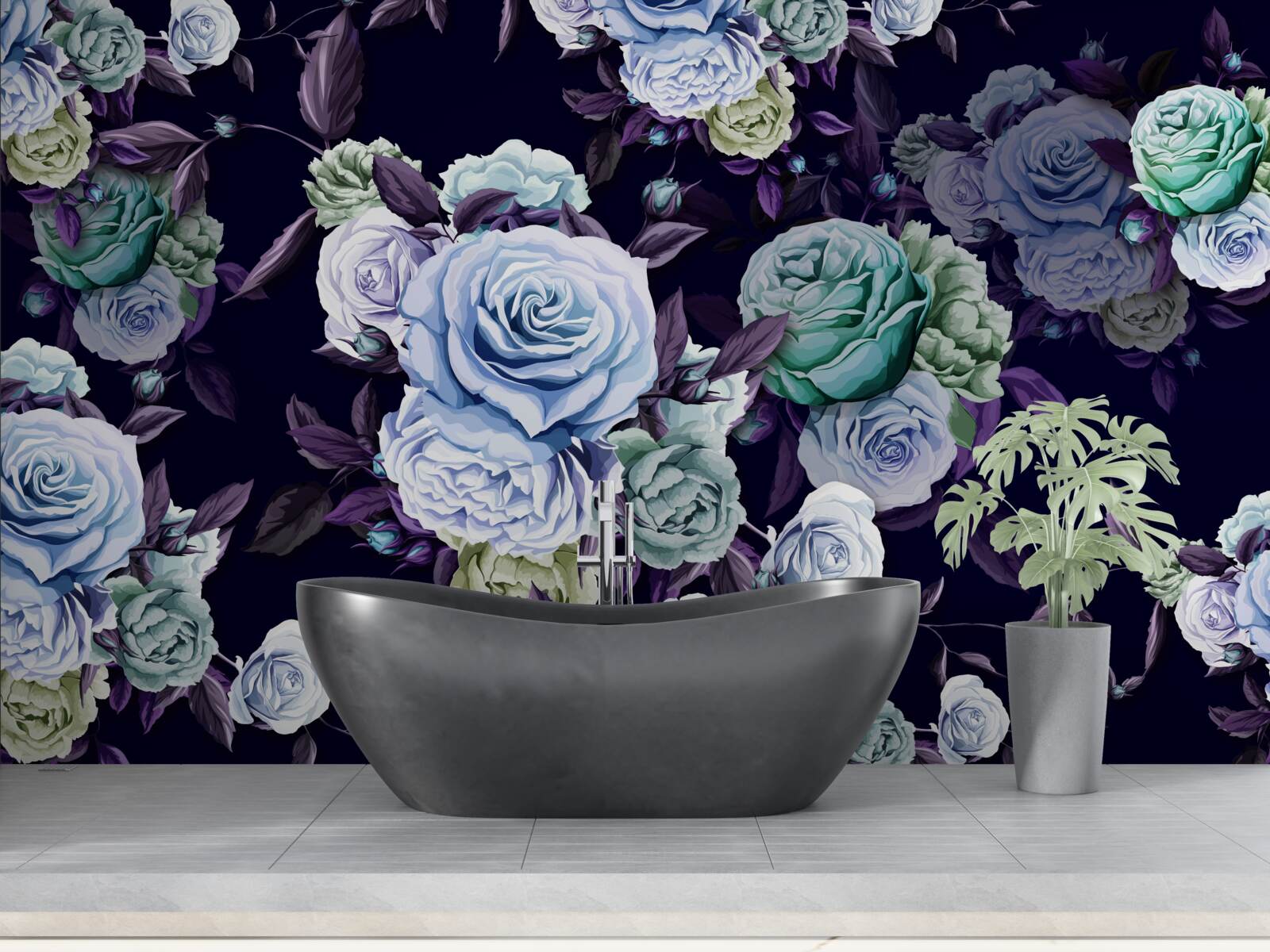 Fototapet trandafiri ai cerului