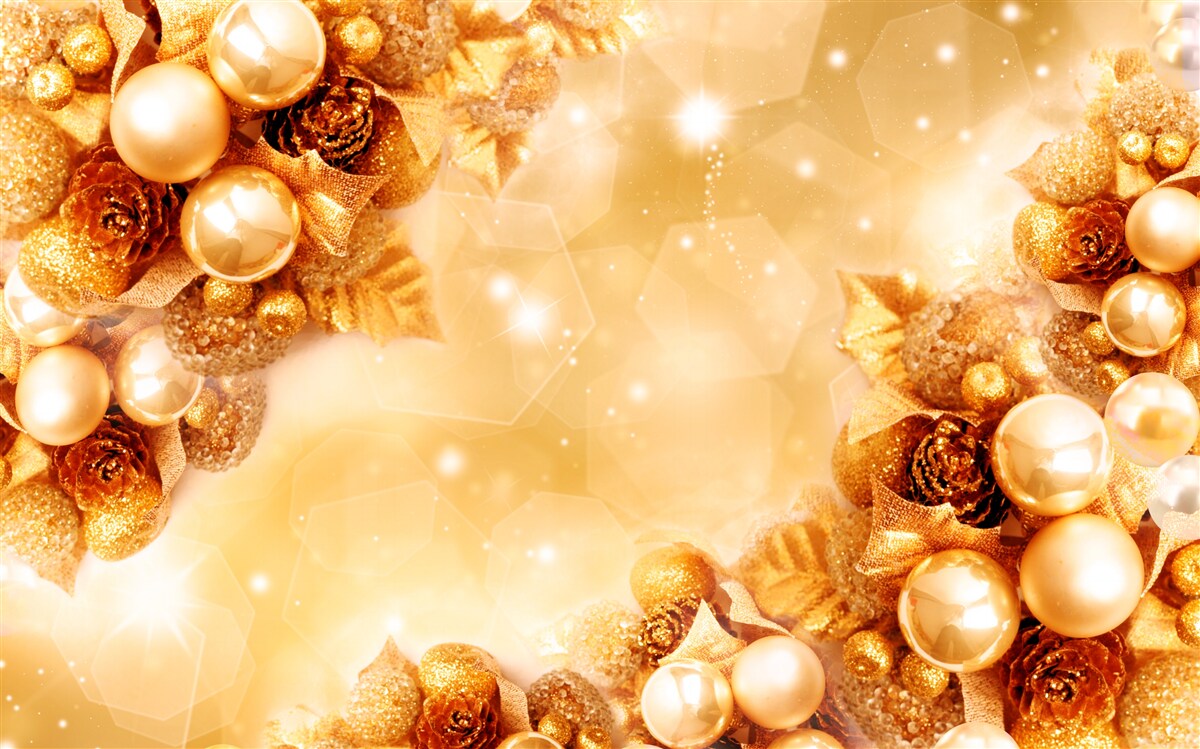 Fototapet perle de aur pe frunze de aur