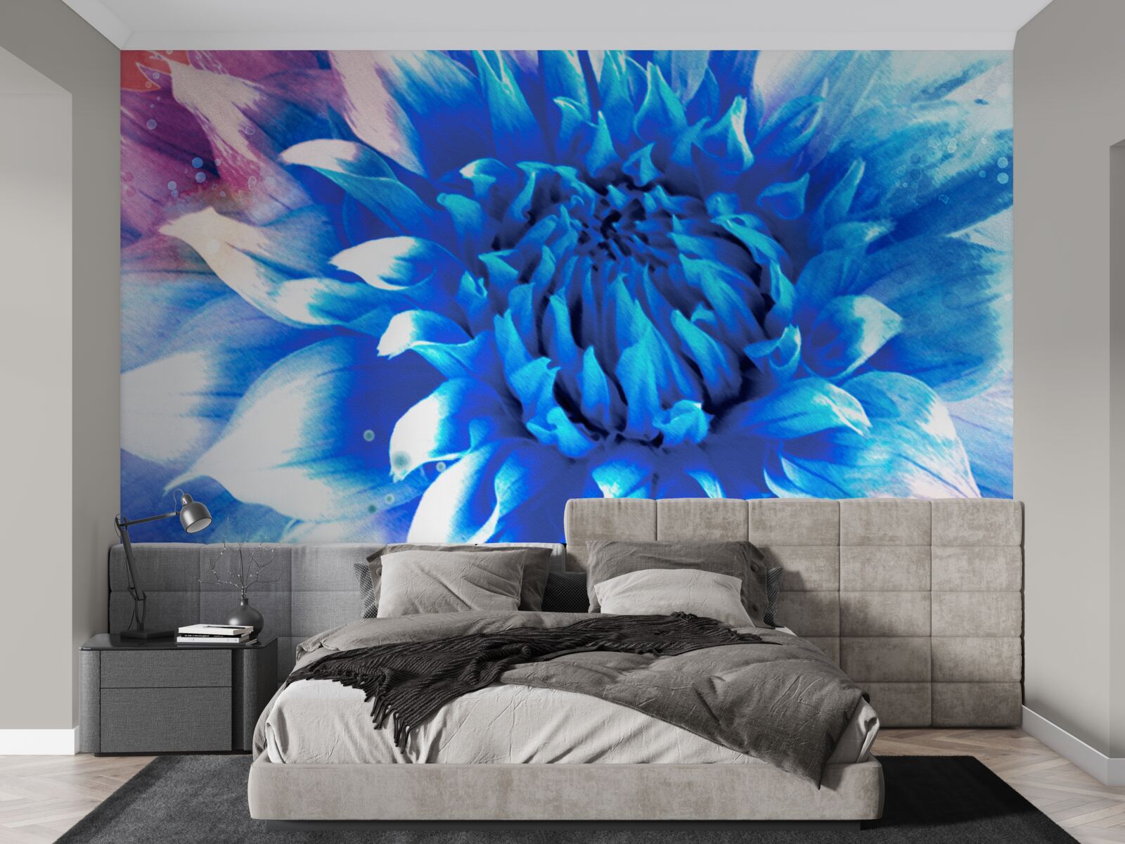 Fototapet albastru ca azurul aster