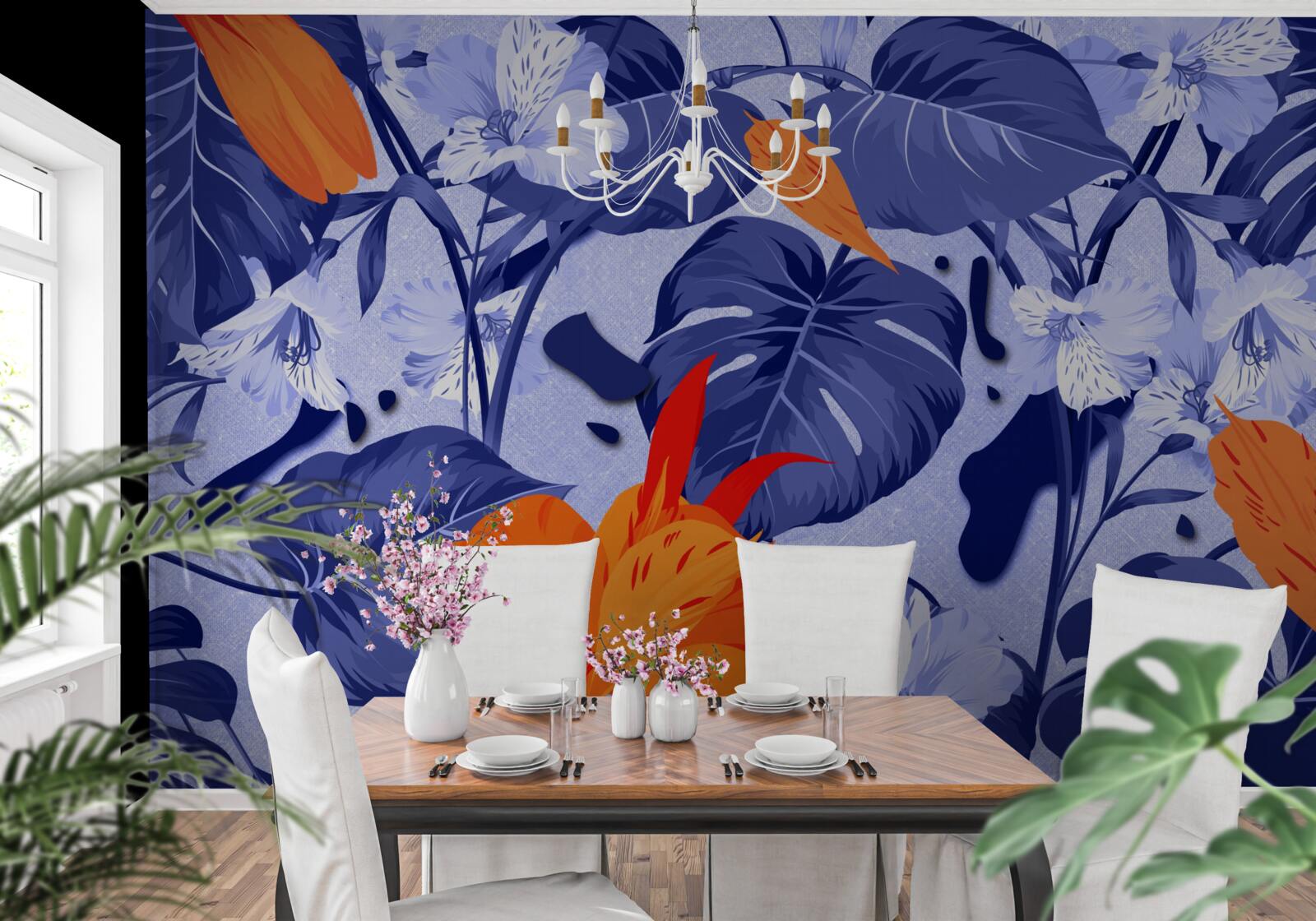 Fototapet crin piersică tropicală