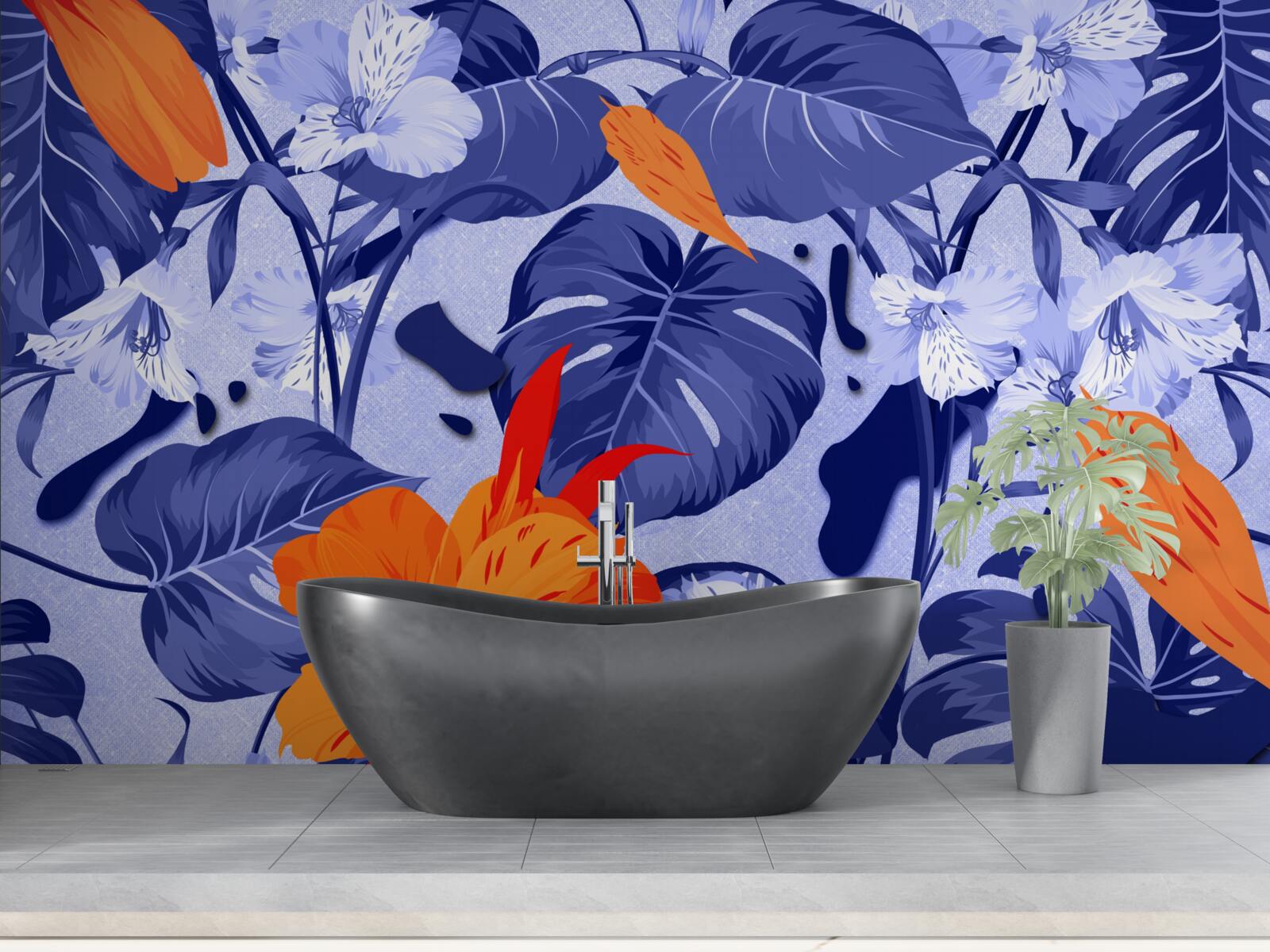 Fototapet crin piersică tropicală