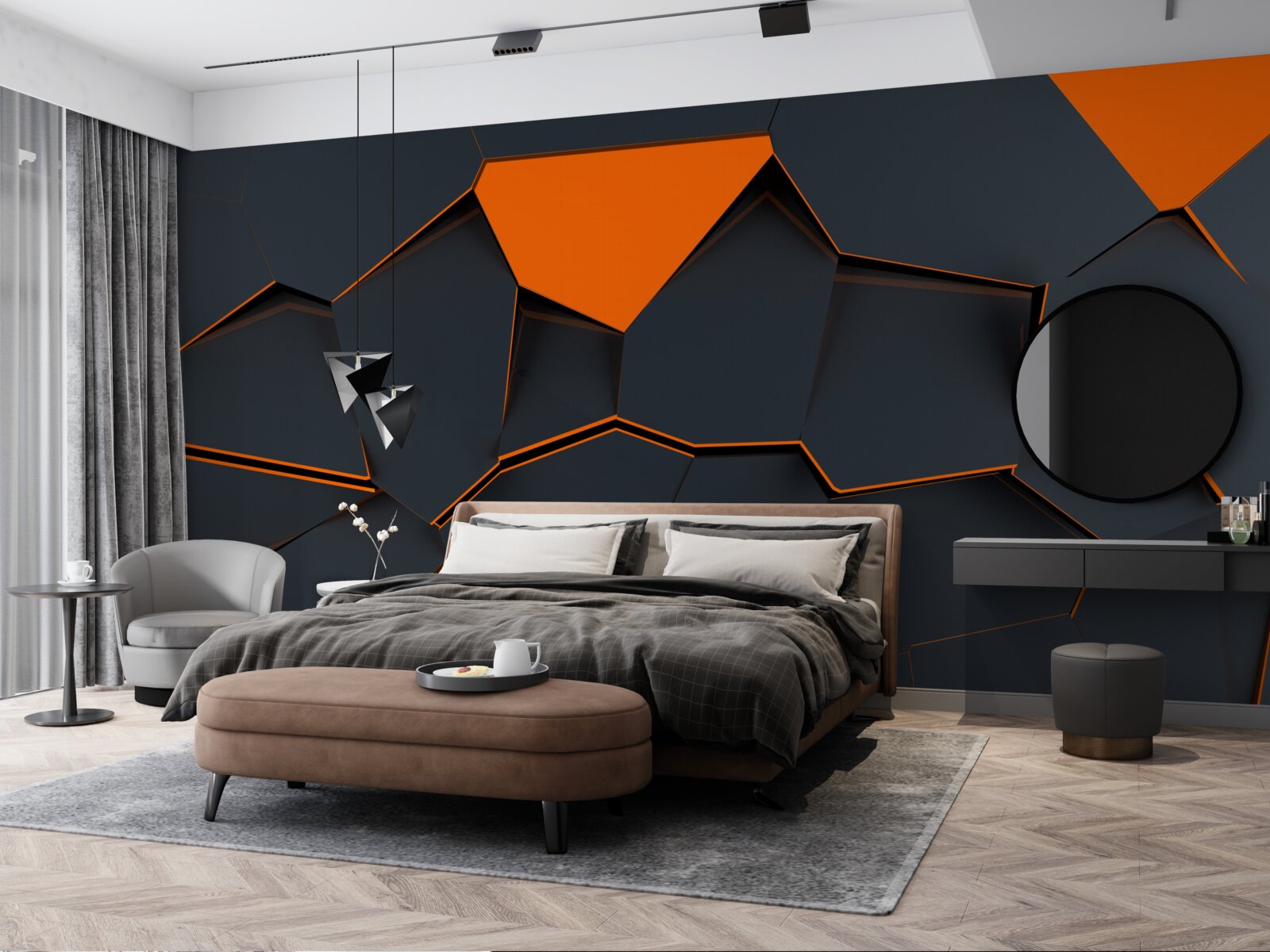 Fototapet fundal abstract creat de designer