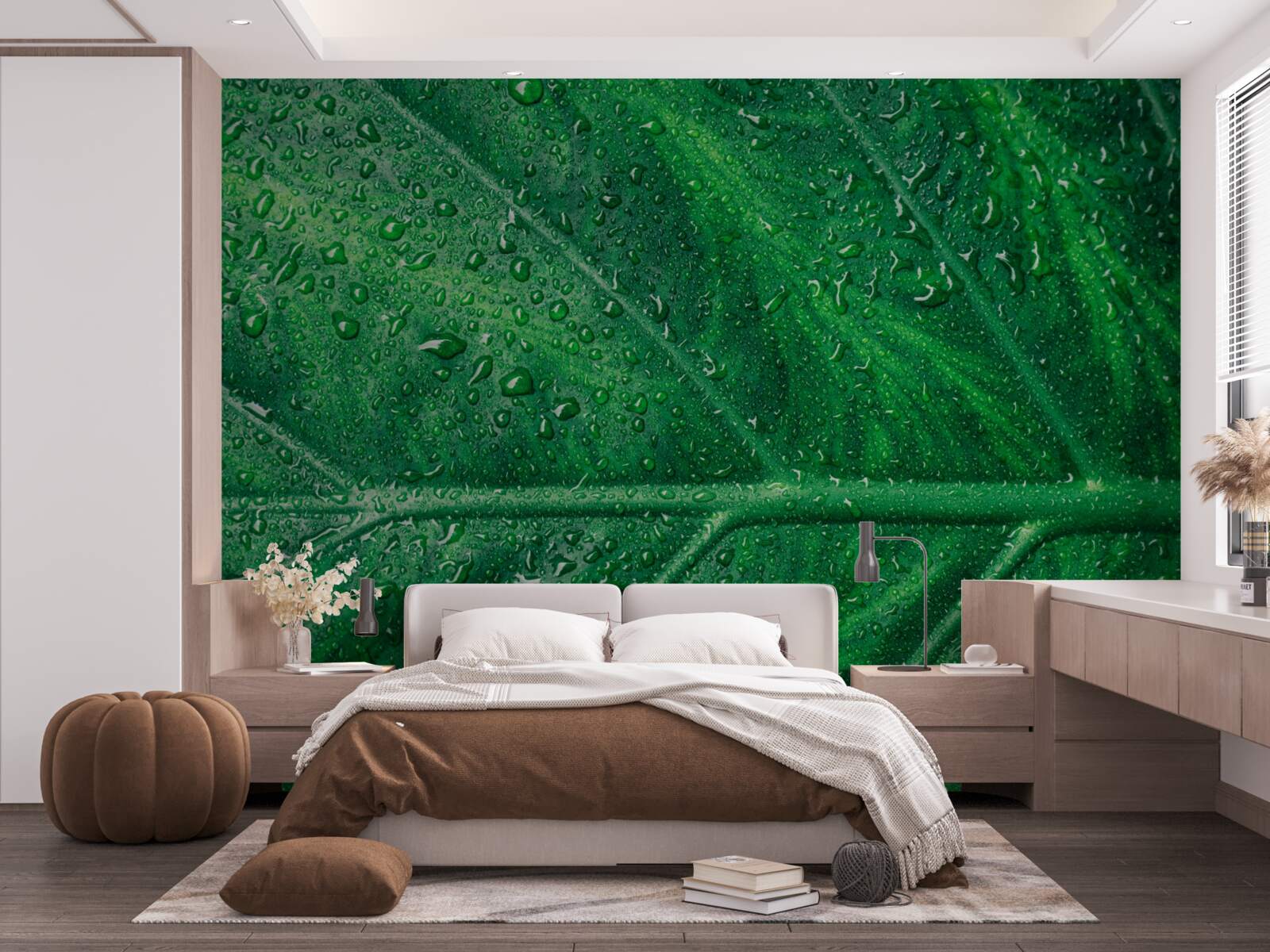 Fototapet Structura fascinantă a foii