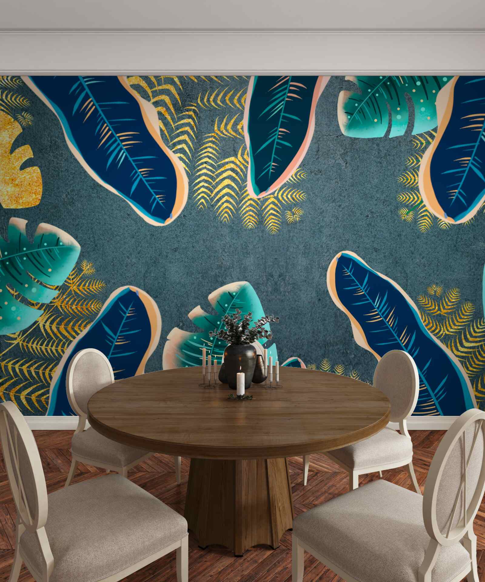 Fototapet pene întunecate desenate neconvențional