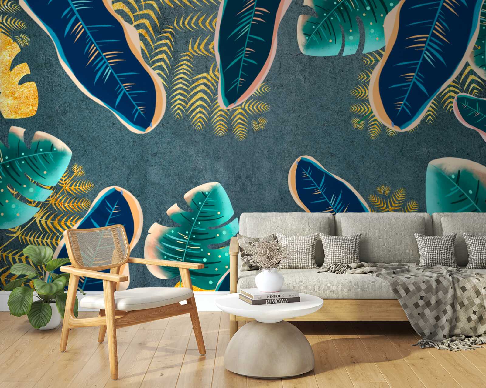 Fototapet pene întunecate desenate neconvențional