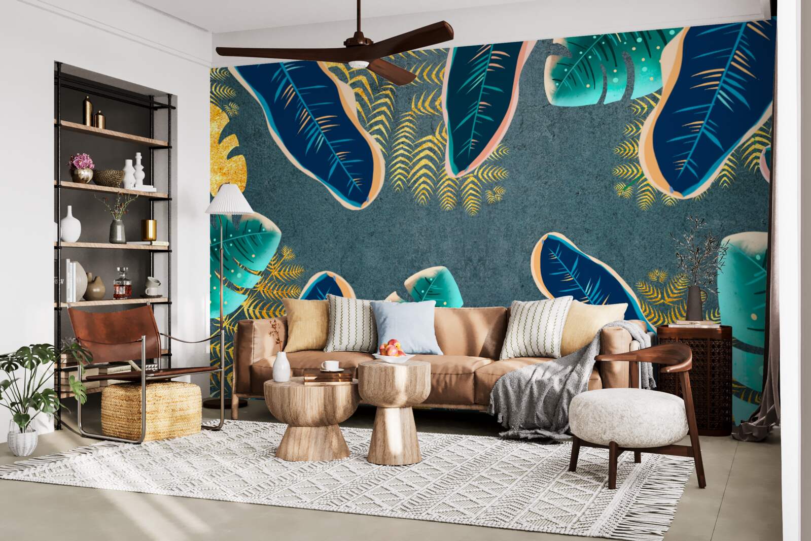 Fototapet pene întunecate desenate neconvențional