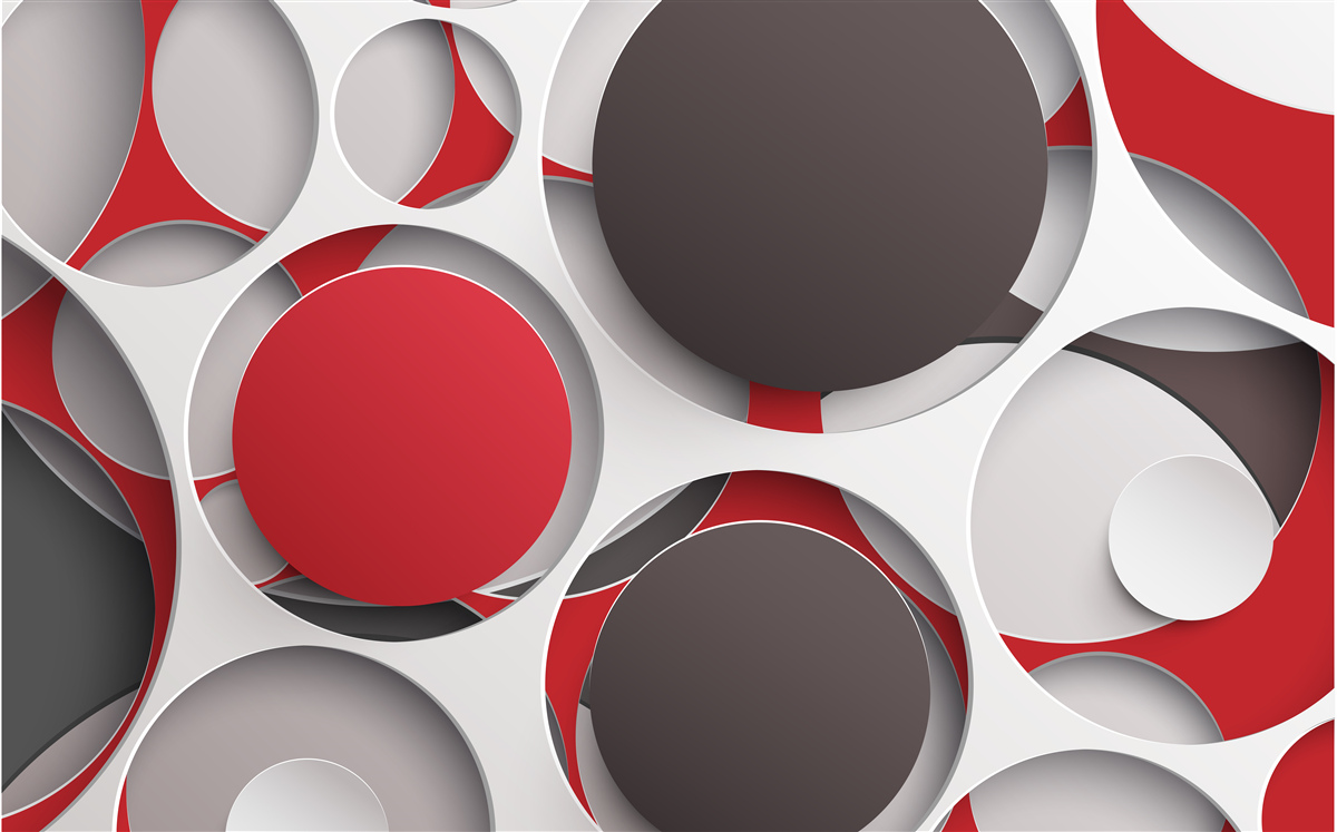 Fototapet plasă cu roți colorate