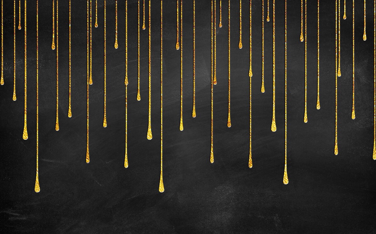 Fototapet stele care se micșorează în întunericul nopții