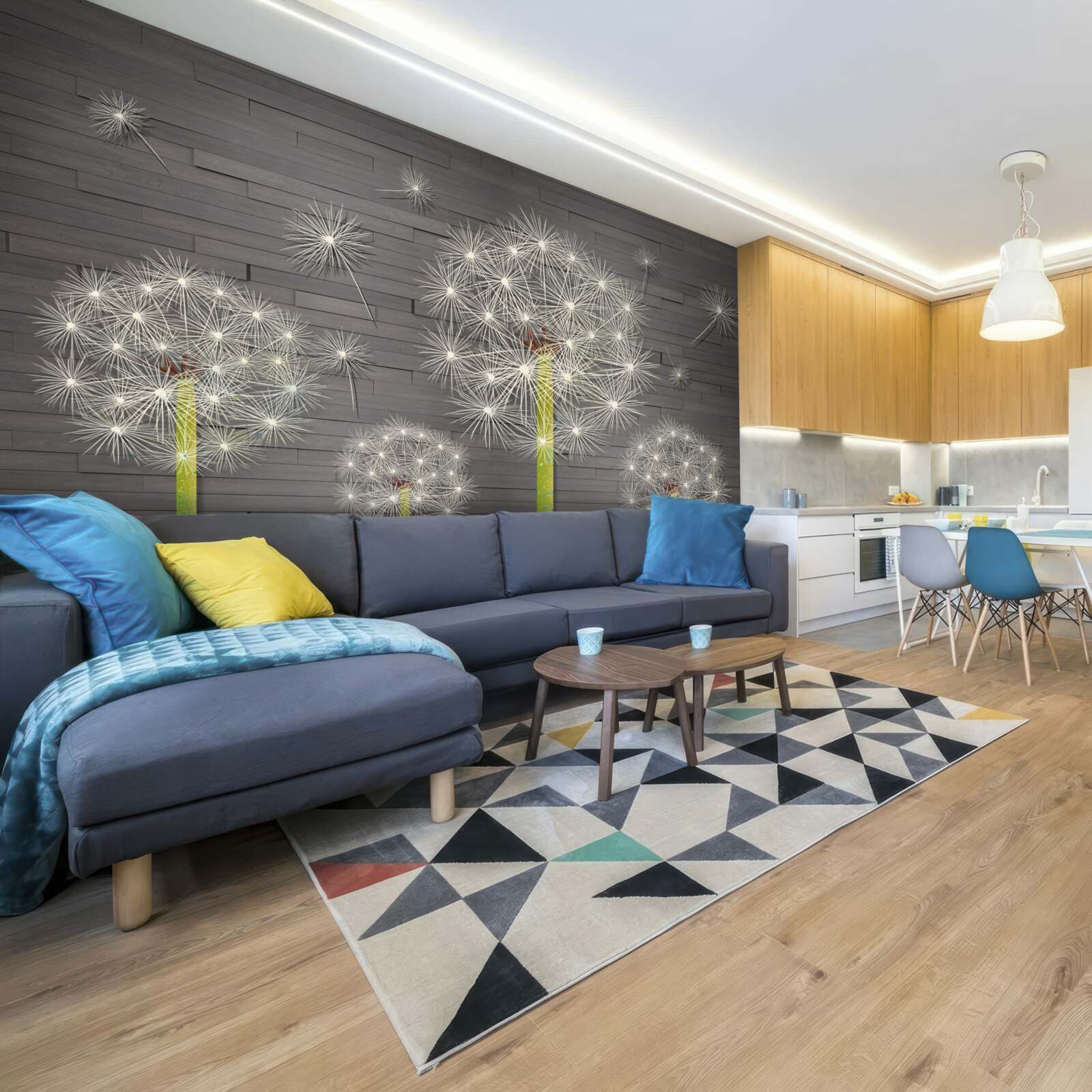 Fototapet păpădii de vară