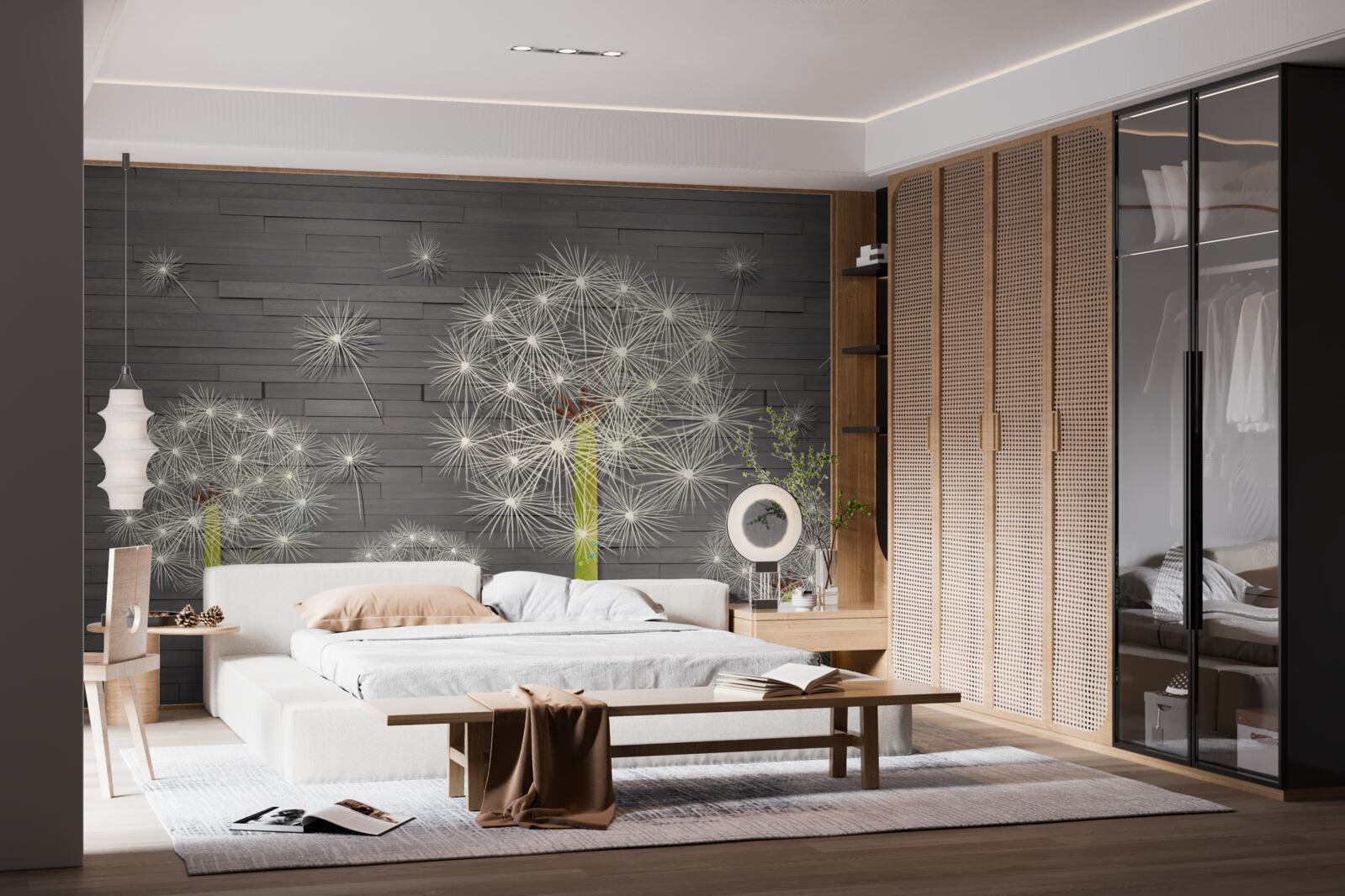 Fototapet păpădii de vară