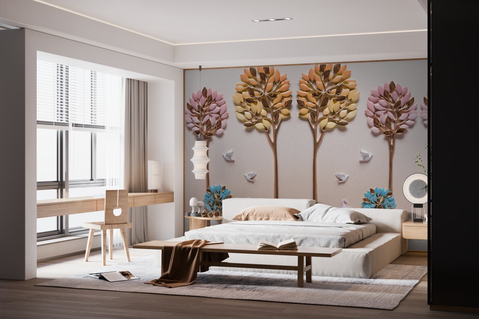 Fototapet palmieri și tropice de coastă