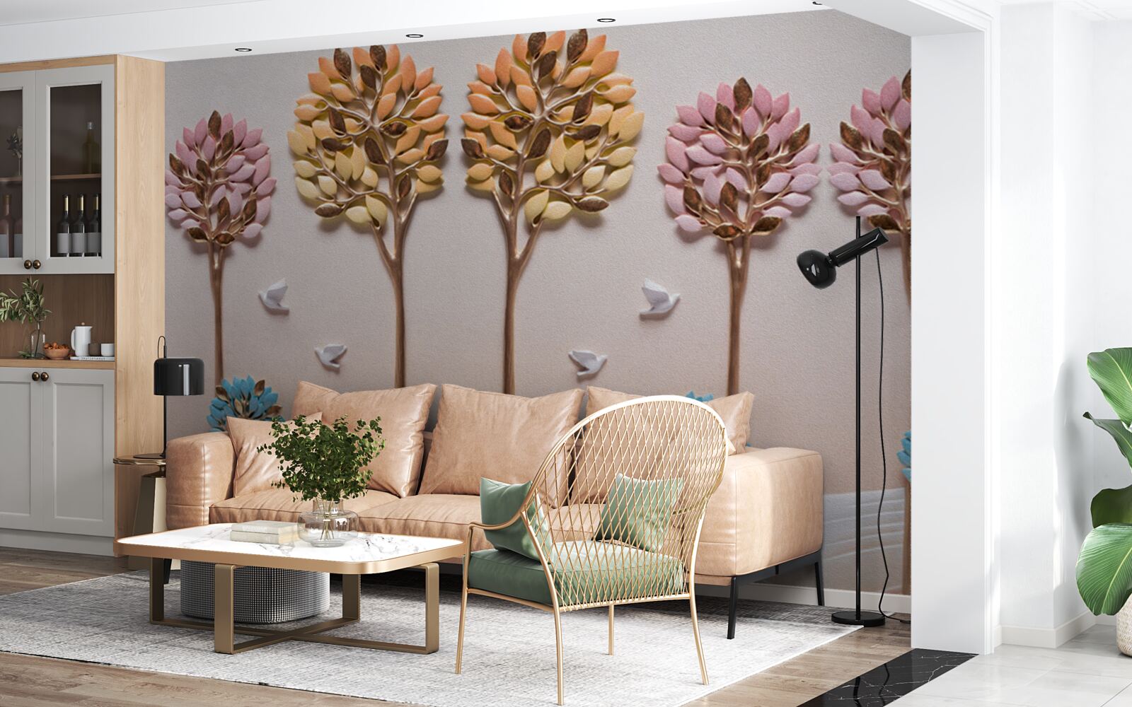 Fototapet palmieri și tropice de coastă