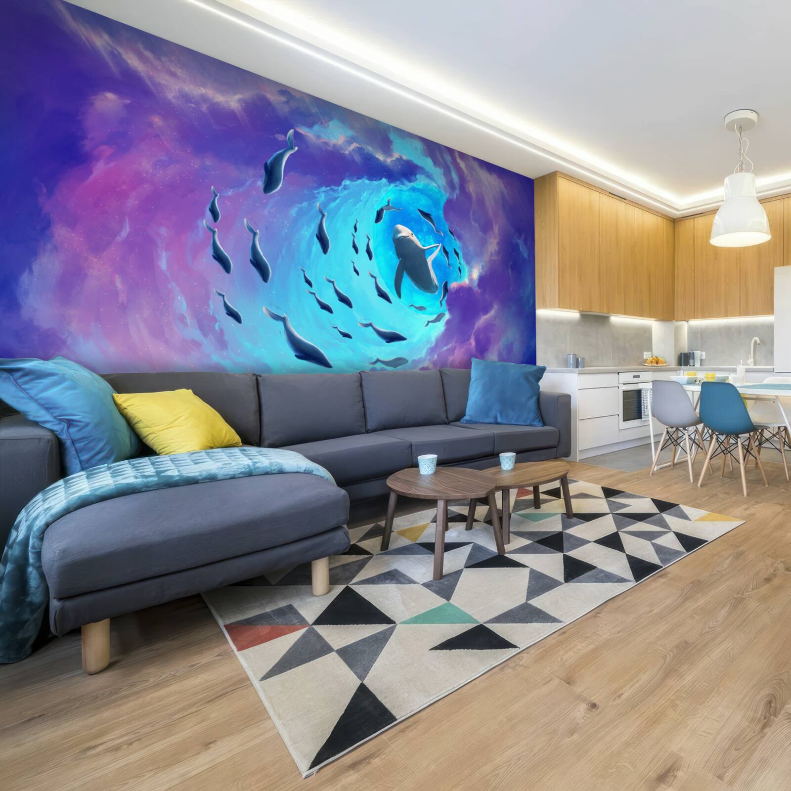 Fototapet ciclul apei