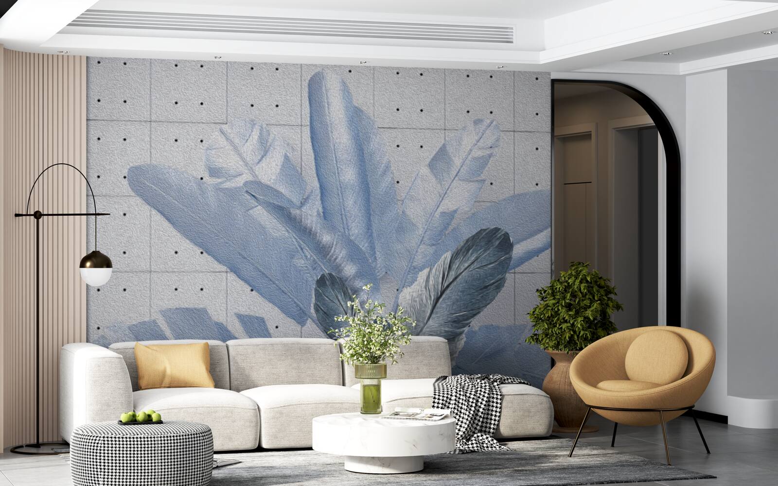 Fototapet forme de pene diferite